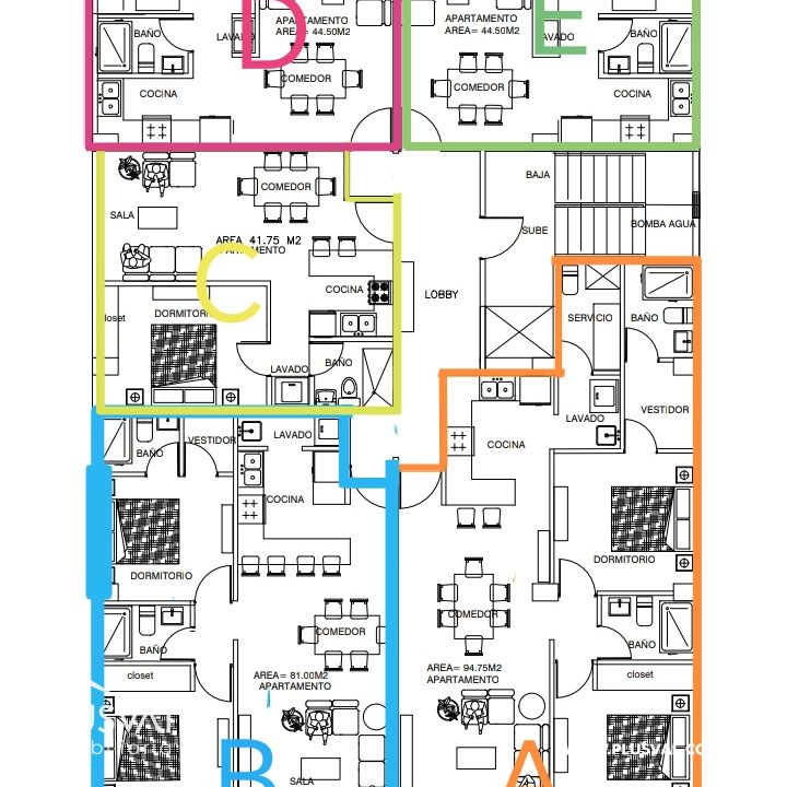 Proyecto de apartamentos en Buenos Aires del Mirador 395585