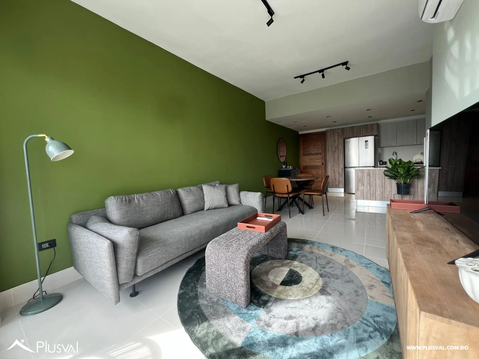 Venta Apartamento Amueblado 2 Hab.en Serralles piso alto 473864