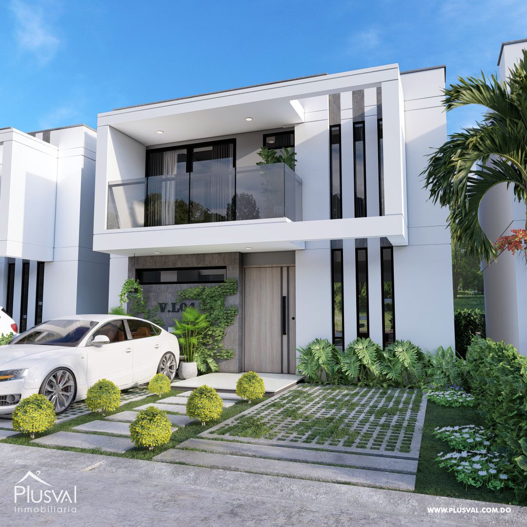 Villas  de dos niveles en Vista Cana 264463