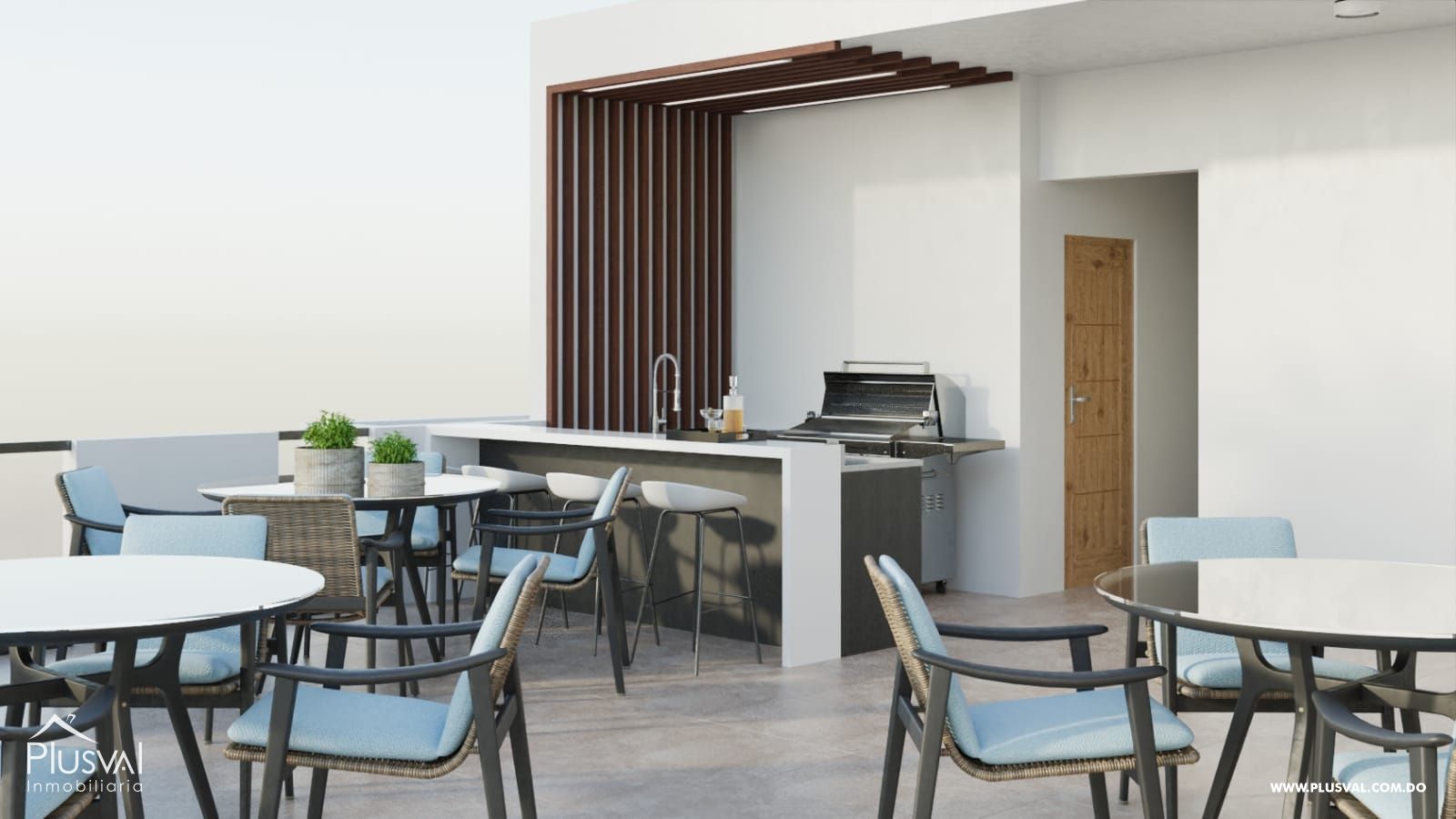 Apartamentos de 2 Habitaciones en Naco 190208