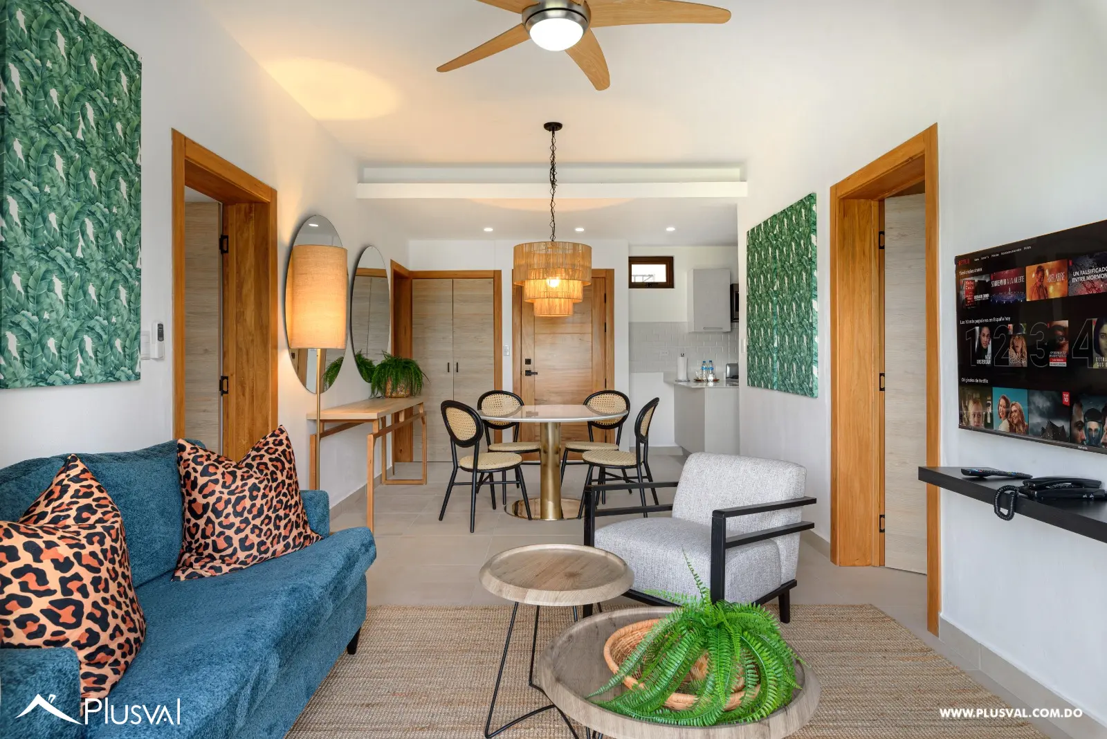 Apartamento amueblado en renta en Costa Bávaro Garden 489638