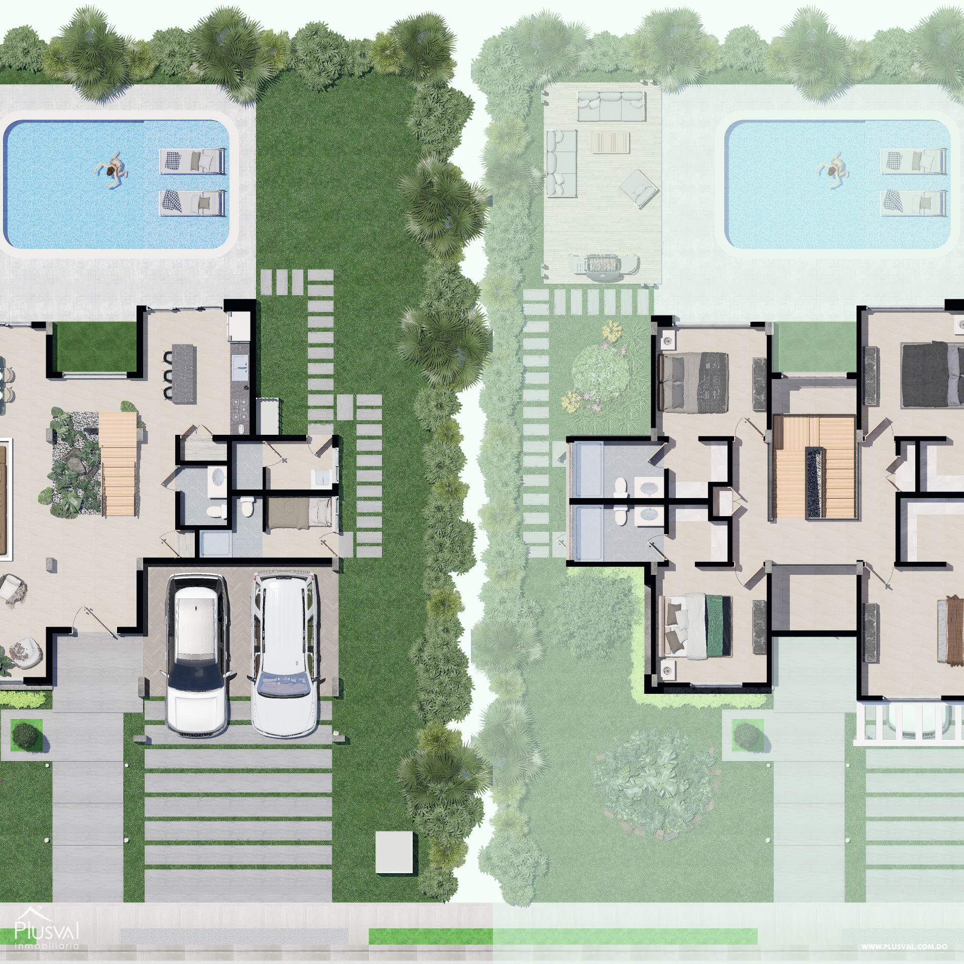 Proyecto de Villas en venta en Vista Cana 419059