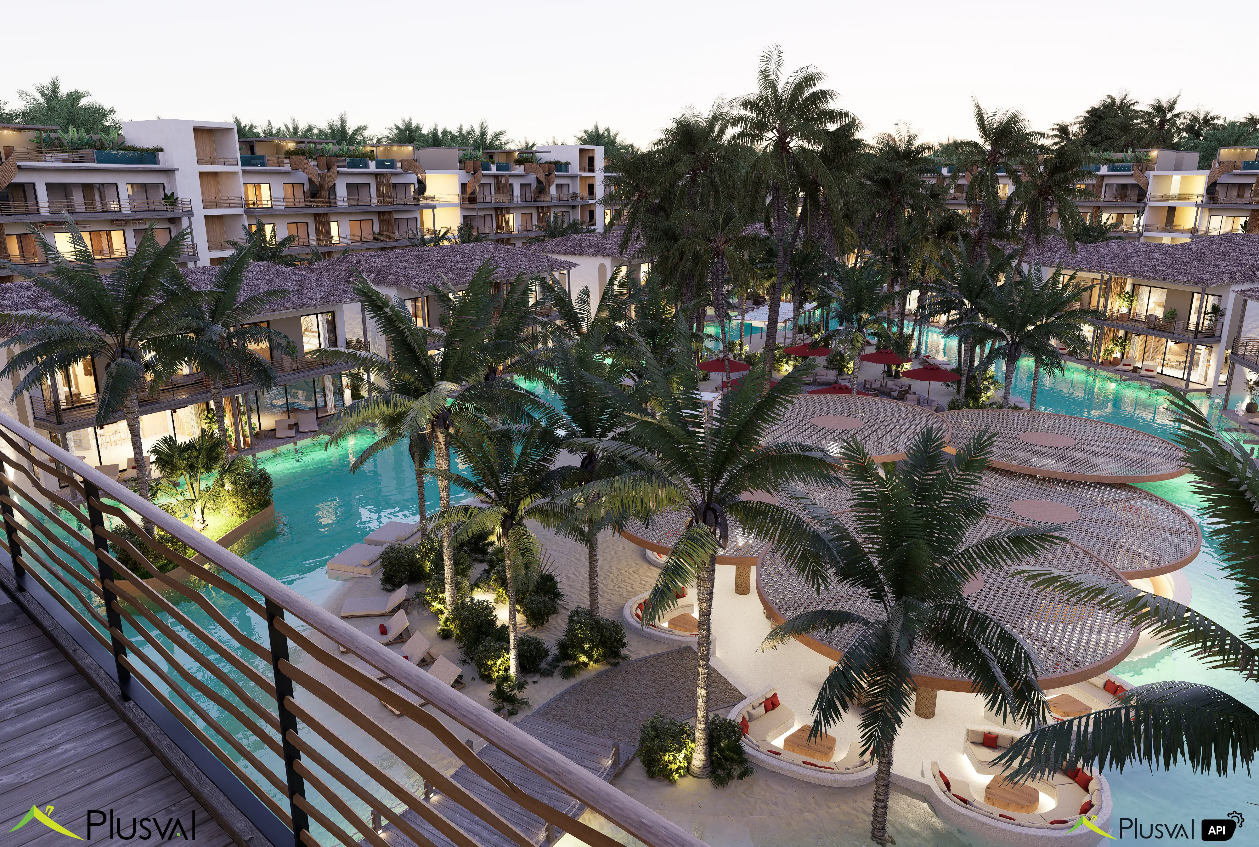 Proyecto de apartamentos tipo estudio de 1, 2 y 3 habitaciones con playa privada a minutos del mar en venta 449354