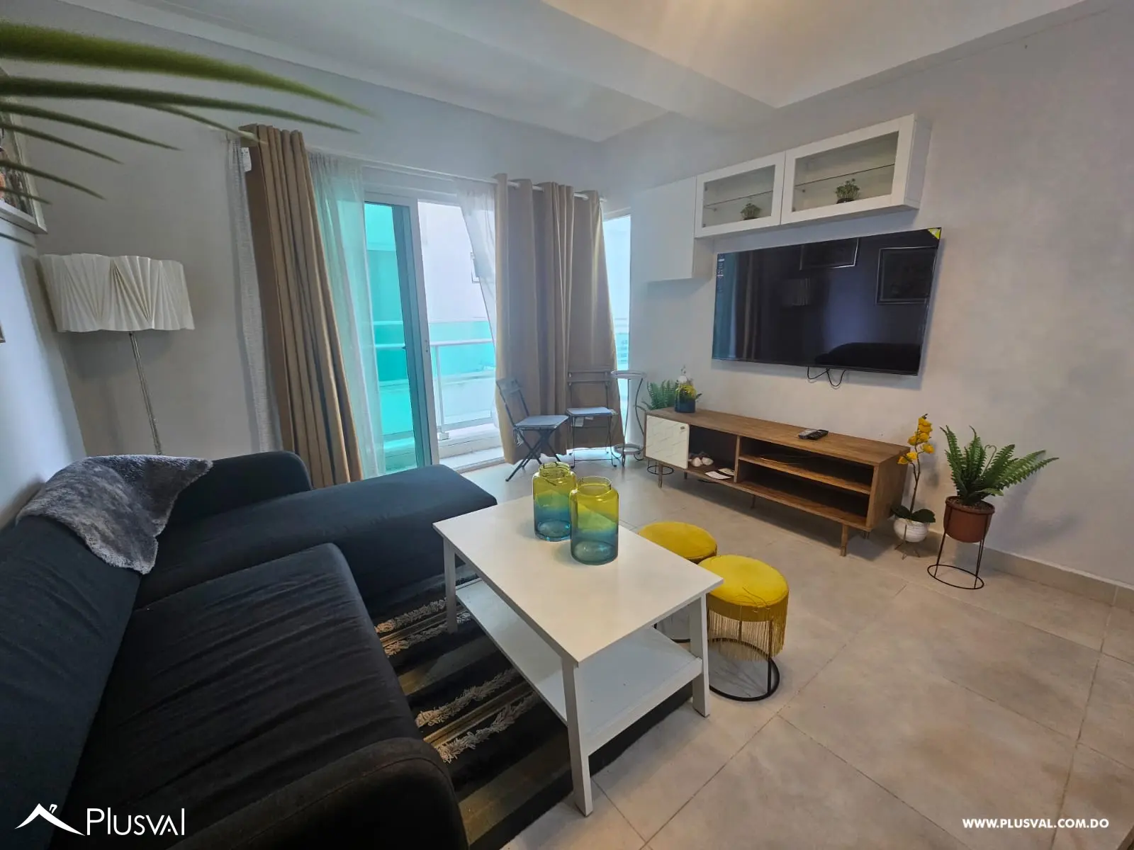 Apartamento Amueblado de 1 Hab en Alquiler 525292