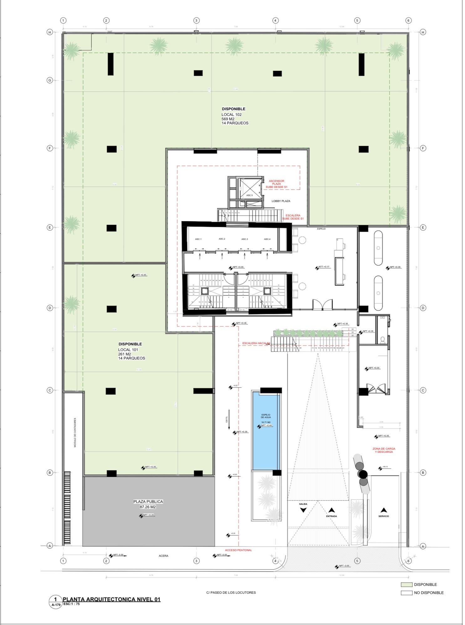 Local de 156.64 Mts 2 en alquiler Evaristo Morales 469350