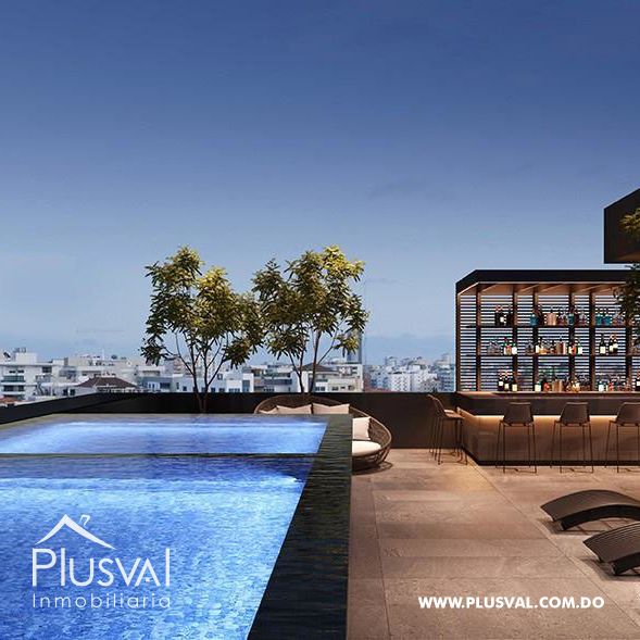 Apartamento en venta en Piantini de 1 habitación 272367