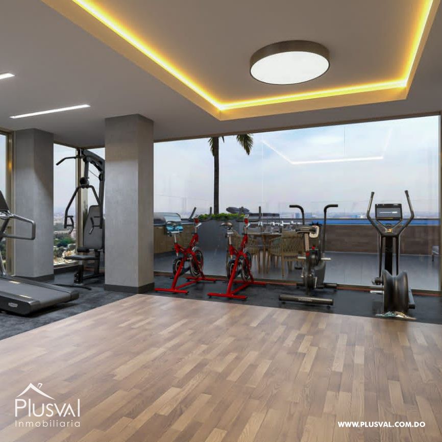 Apartamento en venta en Evaristo, una habitación y dos baños completos. 276580