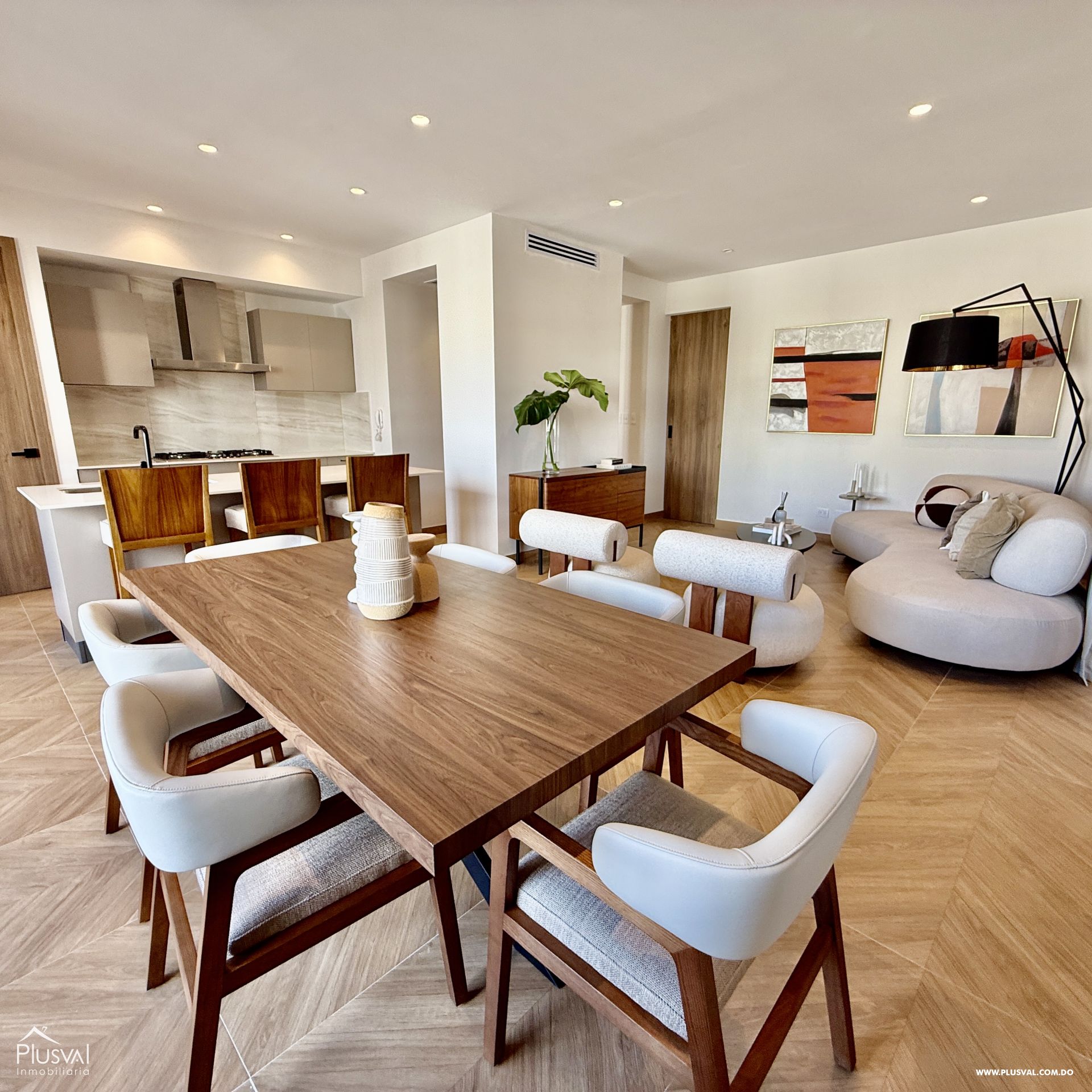 Apartamentos de 2 Habitaciones + Estudio en Venta en Piantini – Proyecto de Lujo Listo para Entrega 434514
