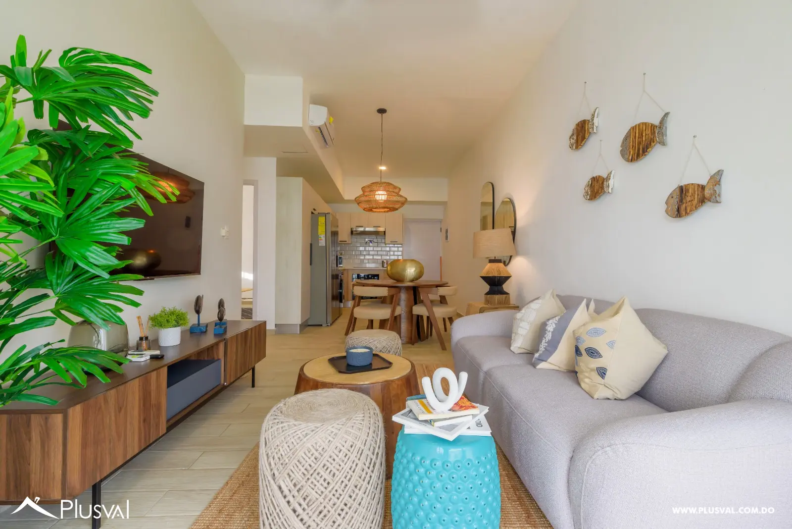 Apartamento de 2 habitaciones amueblado 455666