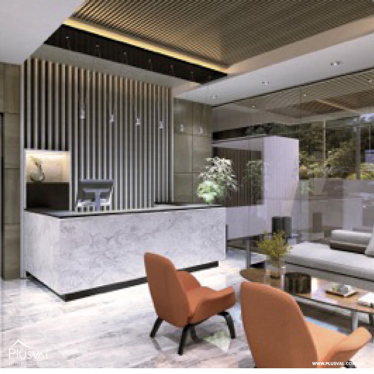 Apartamento en venta en Torre Antares en céntrico sector de Naco 153195