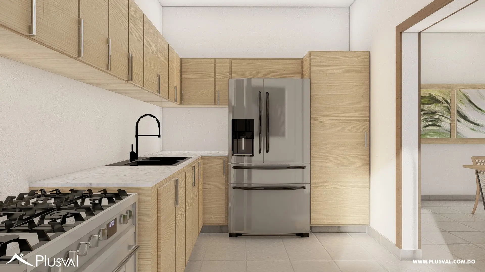 Villas de 3 habitaciones en Bávaro 503868