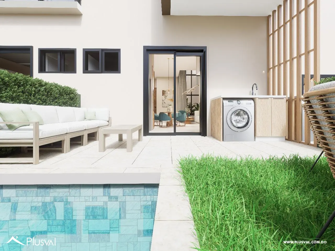 Luna Valentina Punta Cana | Townhouses Loft de 1 y 2 Habitaciones con Jacuzzi y Rooftop 531461