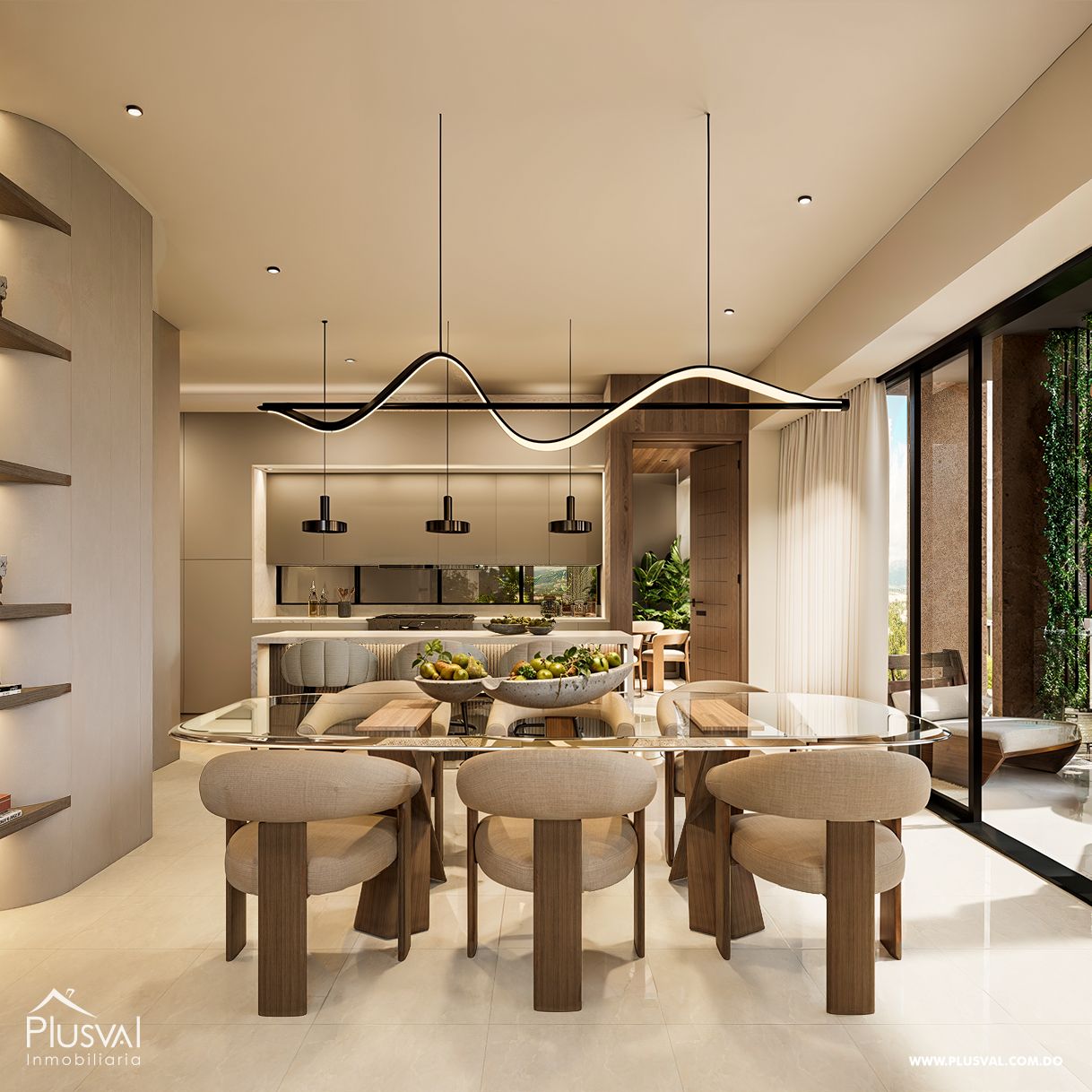 Moderna torre residencial en sector exclusivo en Santiago. 430908
