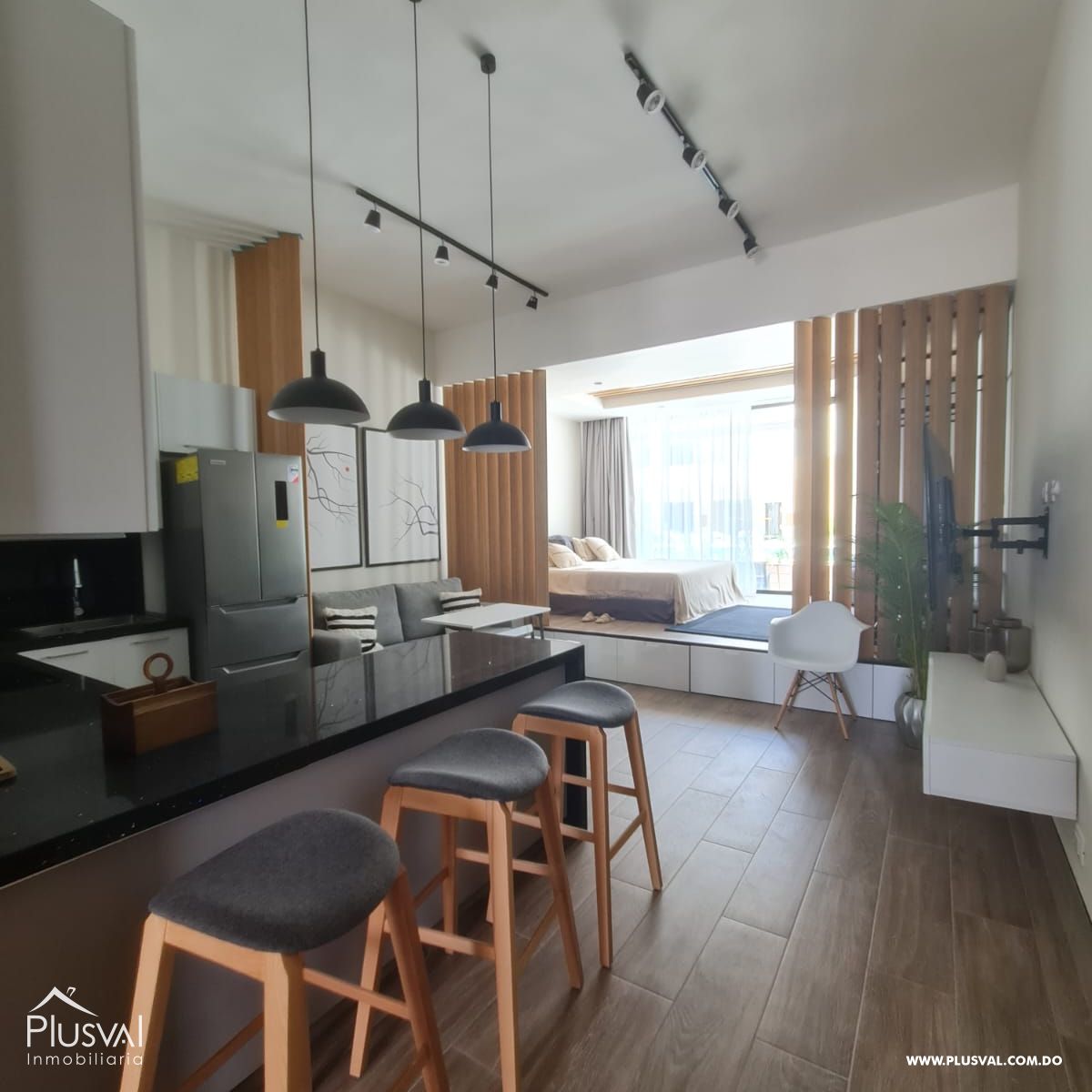 Venta de Apartamento Amueblado en Downtown Punta Cana, primer nivel 427597