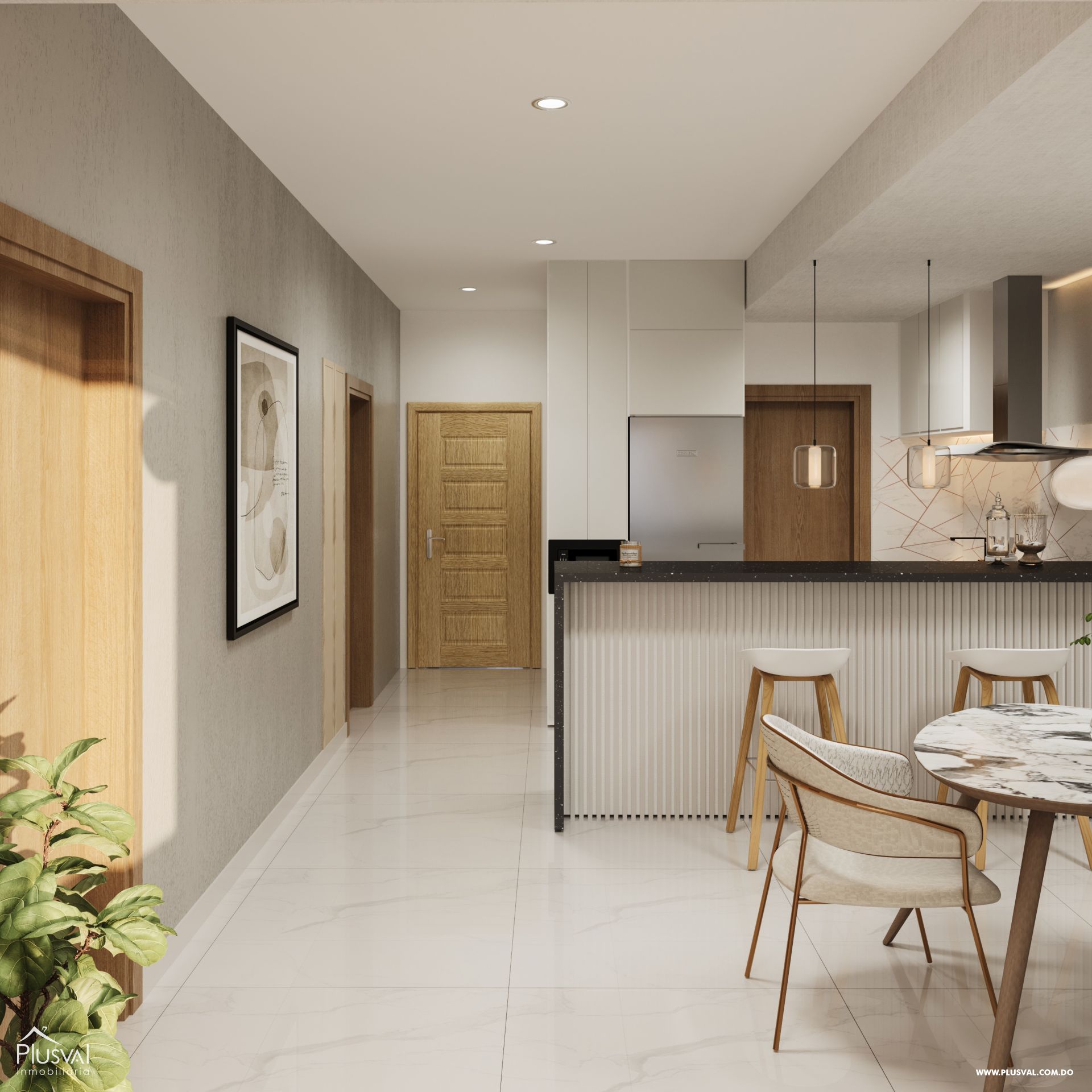 Apartamento en Los Cacicazgos de 1 y 3 habitaciones 338117