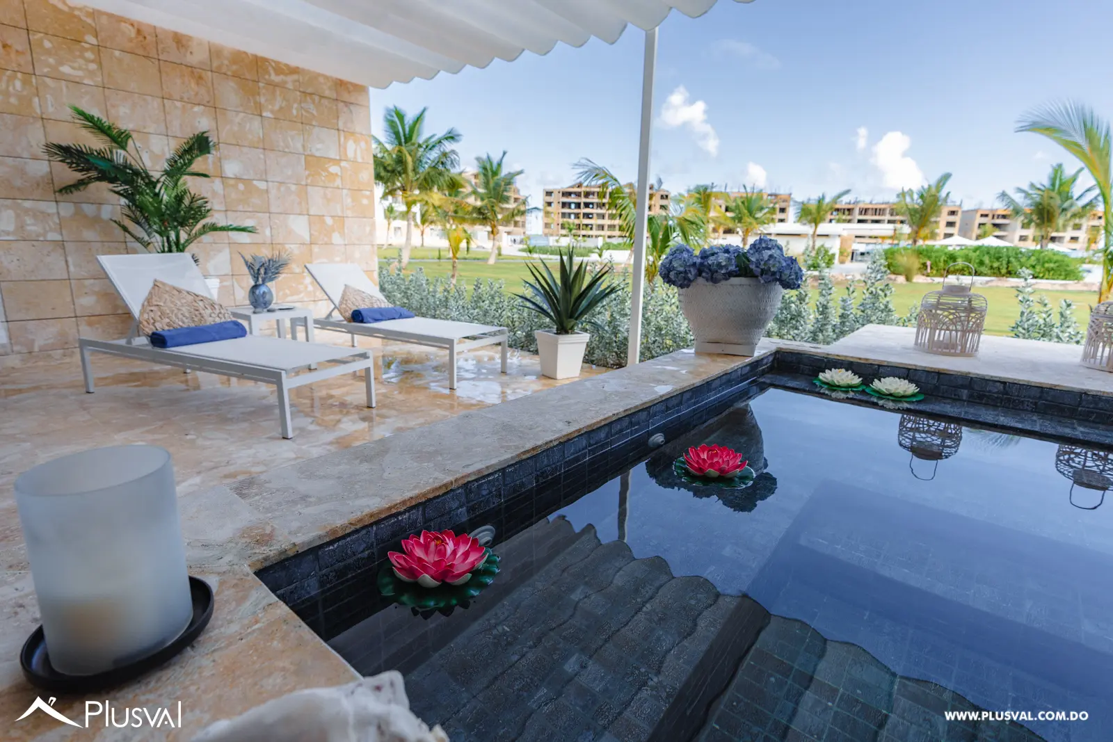 Proyecto de apartamentos de 2 y 3 habitaciones en Punta Cana 465987
