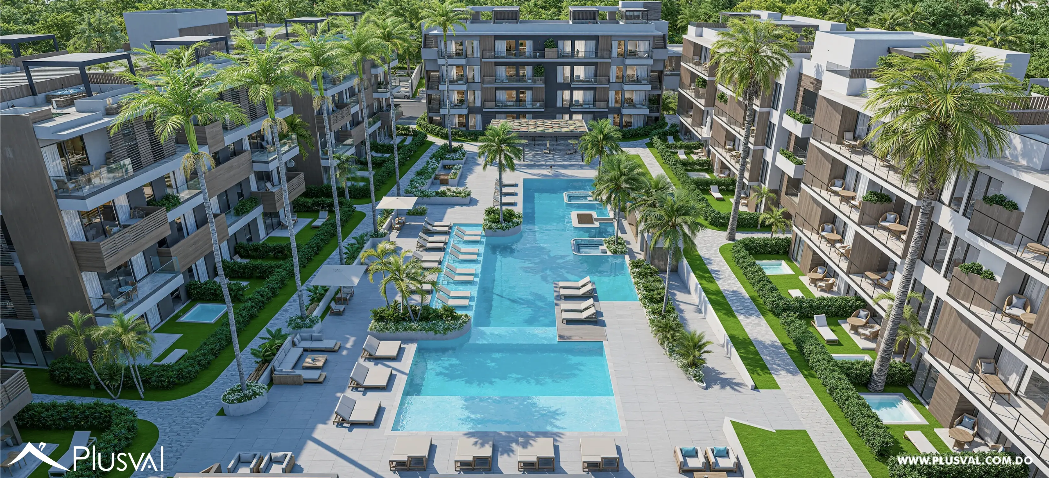 Apartments 2 habitaciones con Walk in Closet + Rooftop en Vista Cana con linea blanca 509907