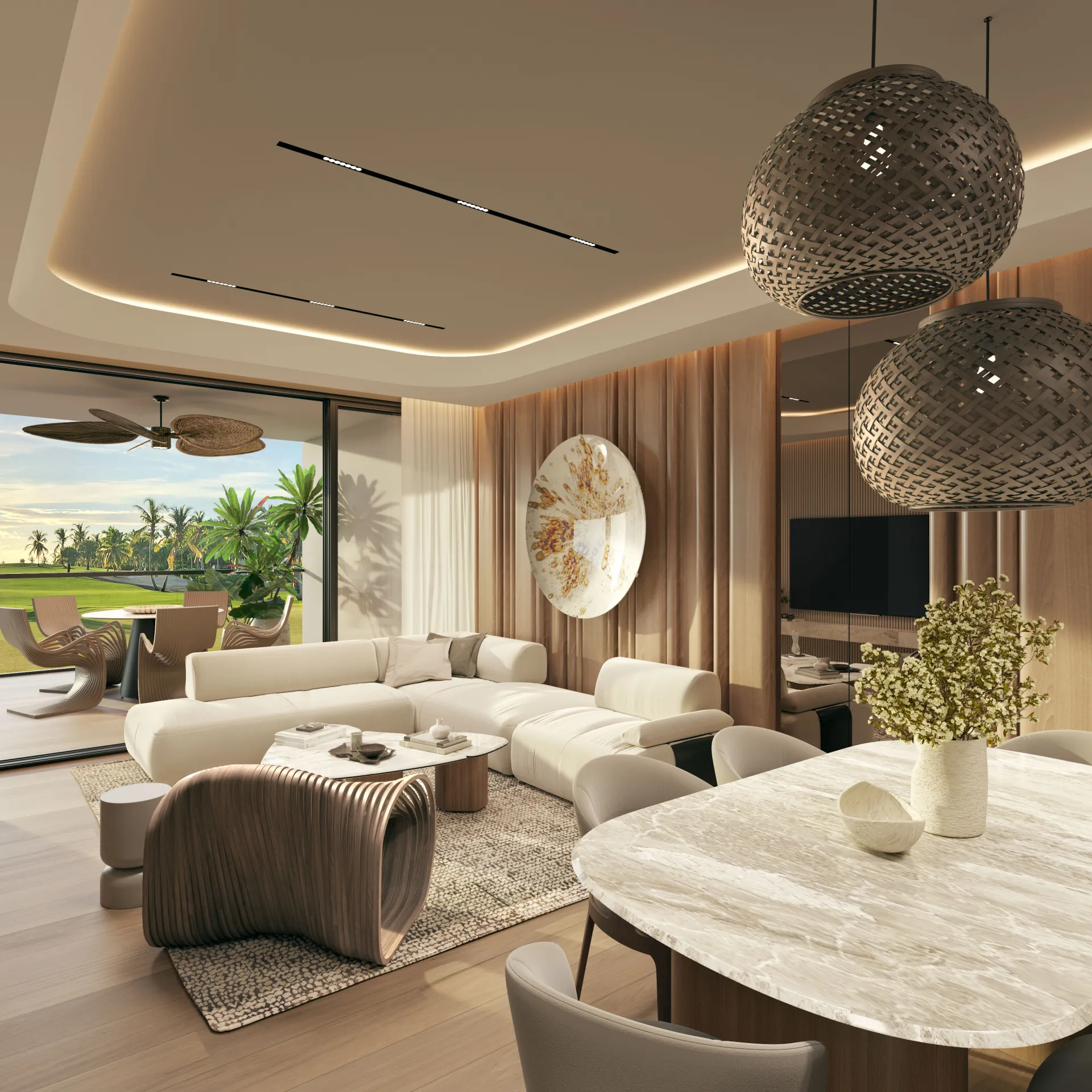 Moderno y lujoso Proyecto de apartamentos en venta en Cap Cana 500896