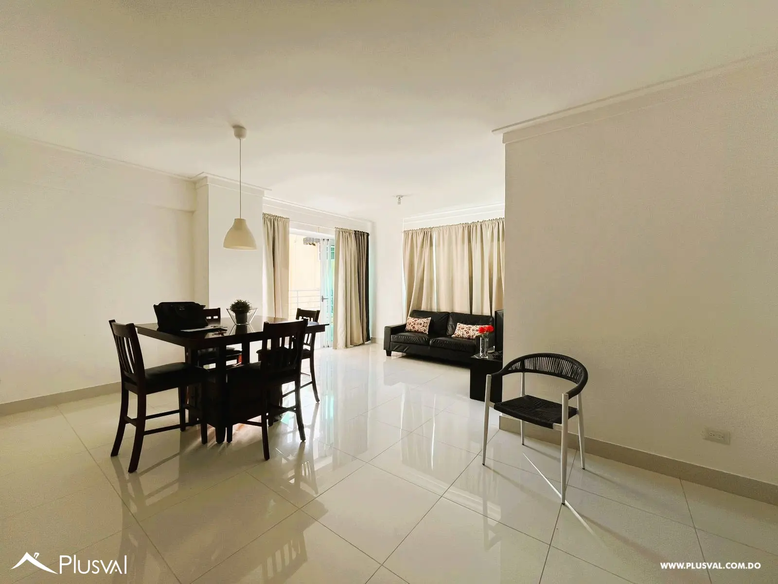 Apartamento amueblado en Naco en alquiler 477702