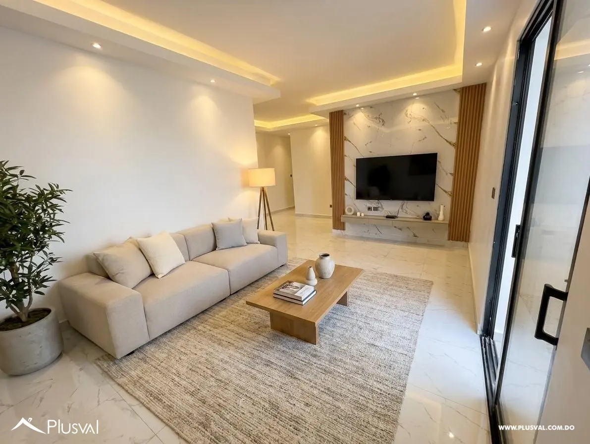 Apartamento en venta 3Hab. Cuarto de servicio 2 baños · SDE 509840