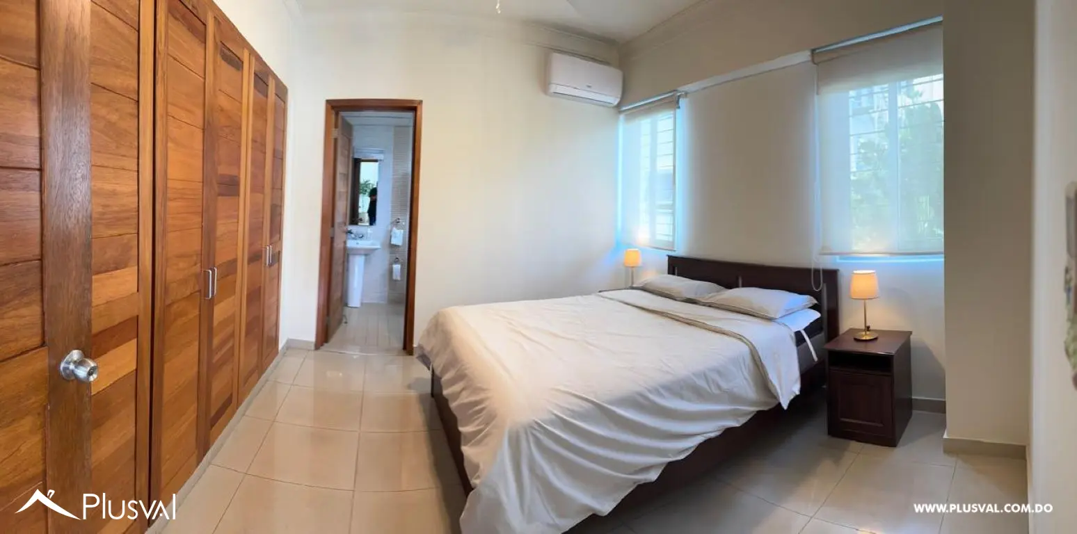 Apartamento amueblado en alquiler en Naco 460865