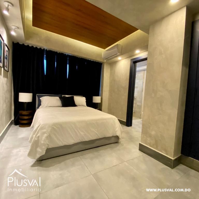 Moderno apartamento nuevo a estrenar en alquiler en Piantini. 497892