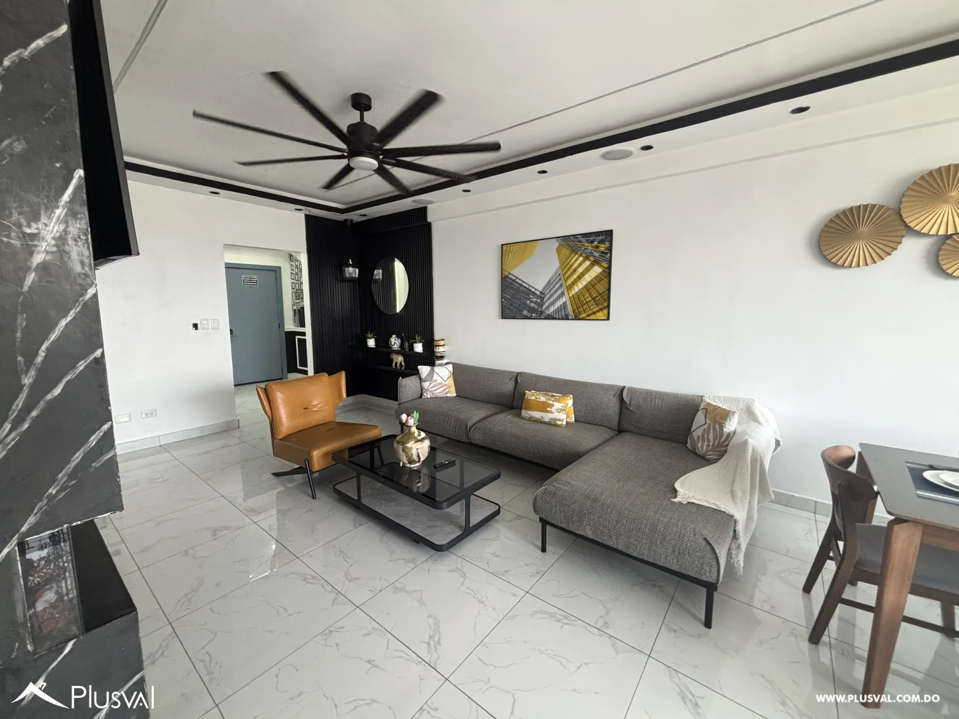 Apartamento en venta amueblado en Evaristo Morales 518453