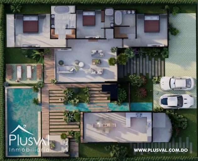 Villa Standard Golf – Lujo en un Solo Nivel en La Estancia 487891