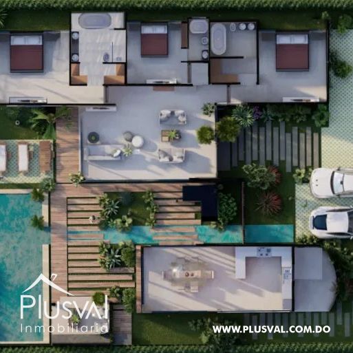 Villa  Golf Premium – Lujo en un Solo Nivel en La Estancia 487903