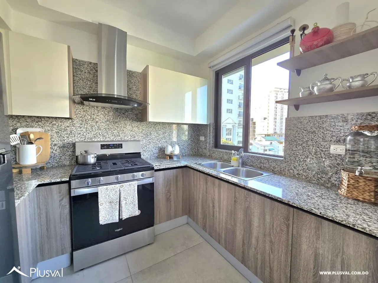 Apartamento amueblado en alquiler, con vista a la ciudad 457834