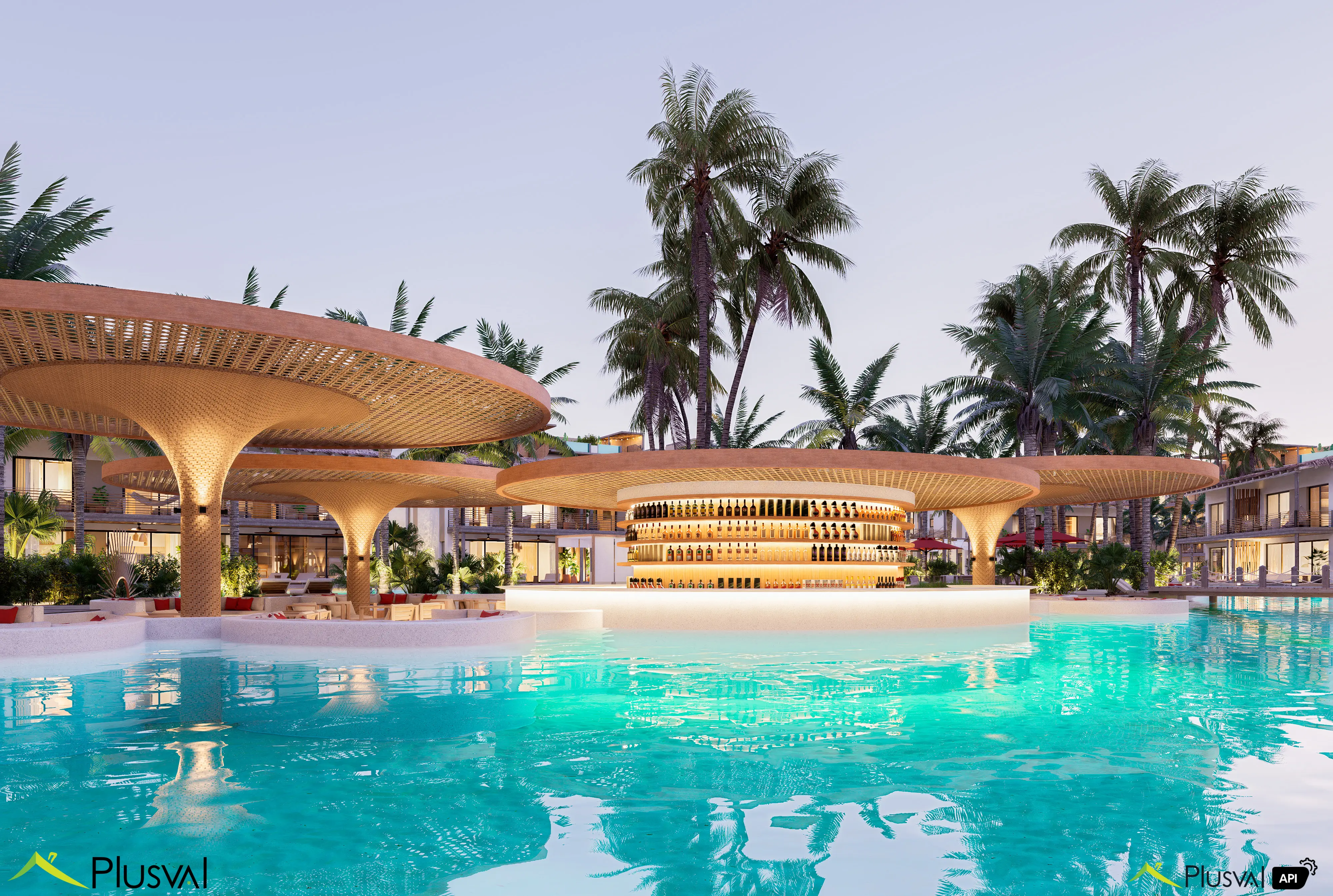 Proyecto de apartamentos tipo estudio de 1, 2 y 3 habitaciones con playa privada a minutos del mar en venta 449353