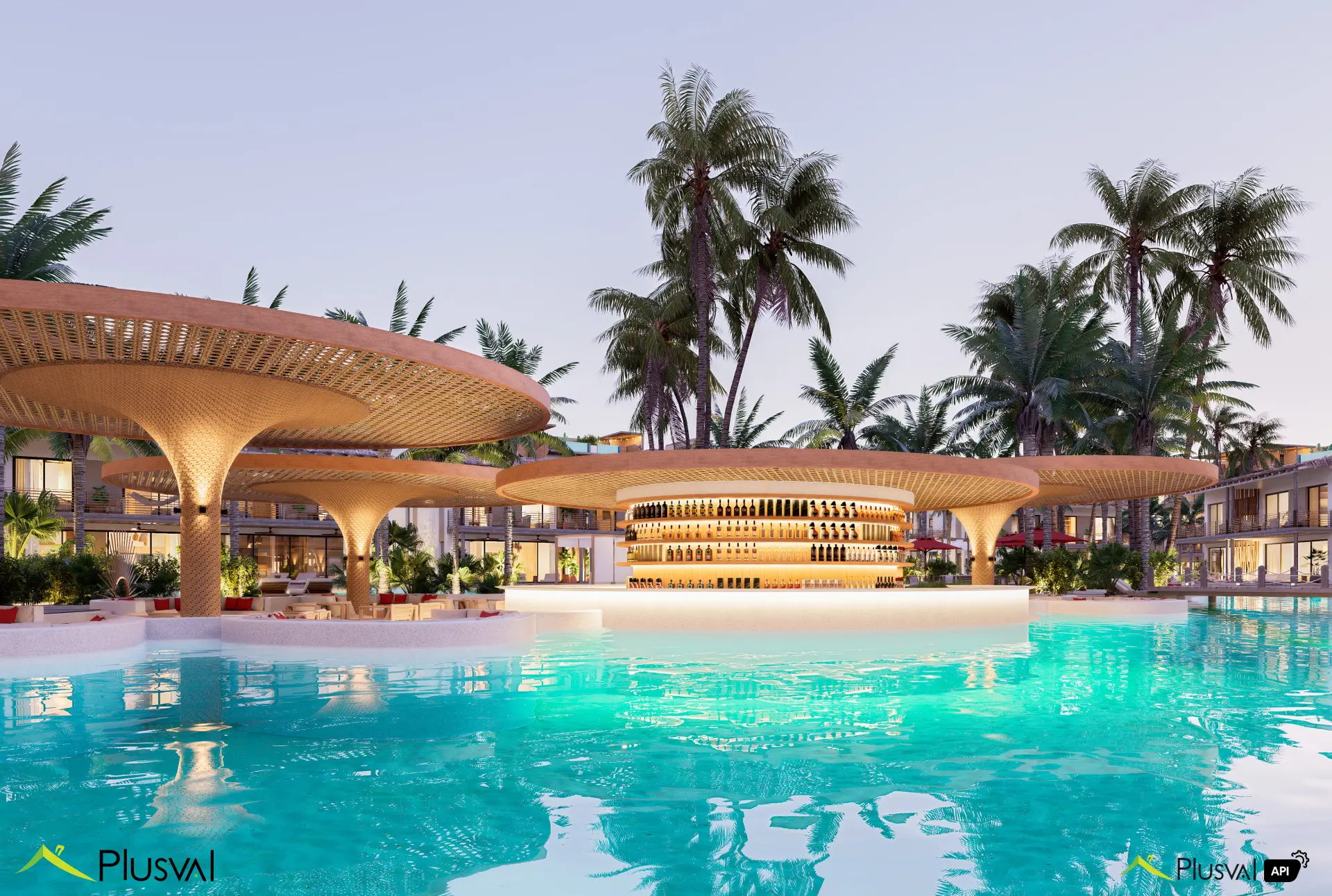 Proyecto de apartamentos tipo estudio de 1, 2 y 3 habitaciones con playa privada a minutos del mar en venta 449353