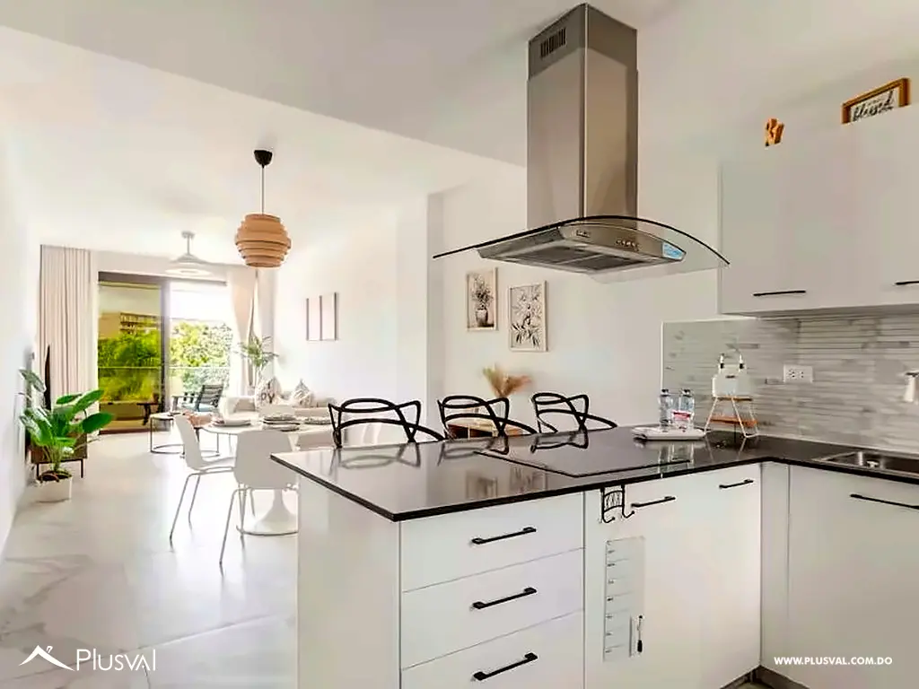 Apartamento Amueblado de 2 Habitaciones en Cana Rock Star 532713