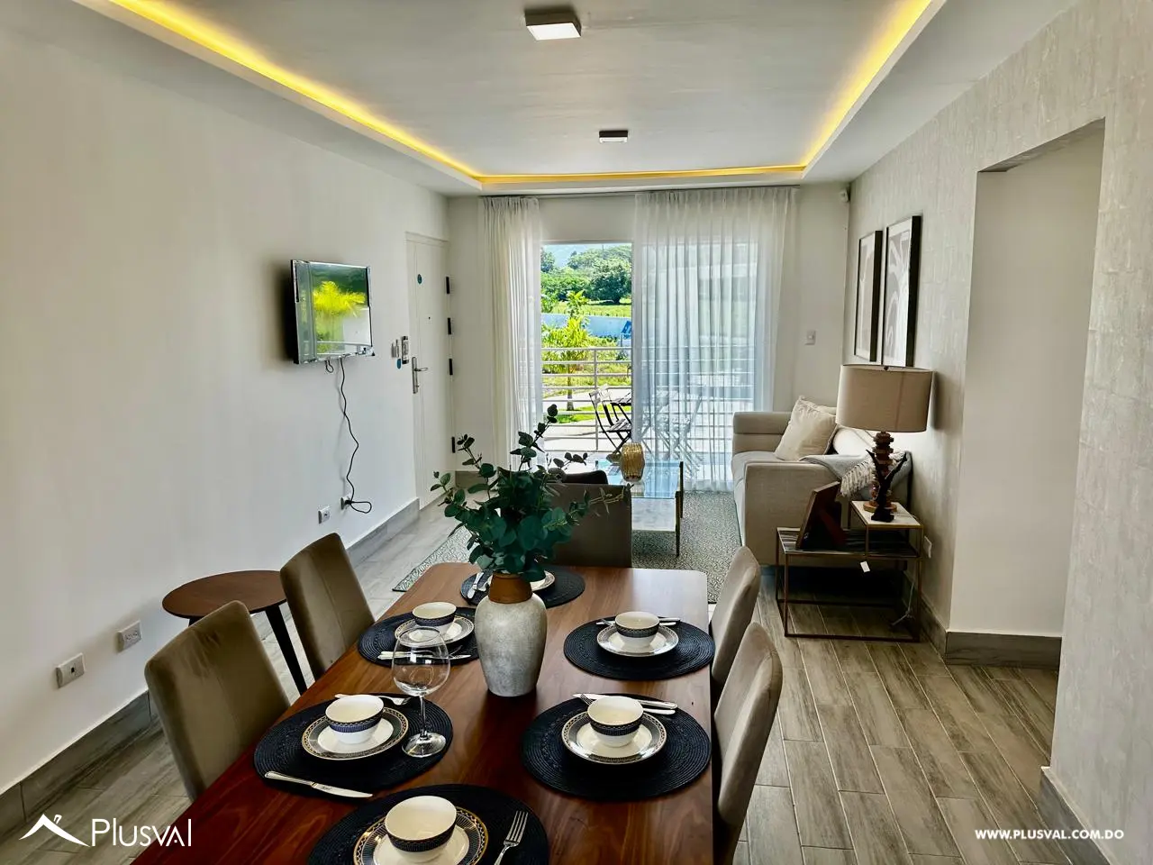 Apartamento en Alquiler Amueblado con Terraza de Lujo 481465