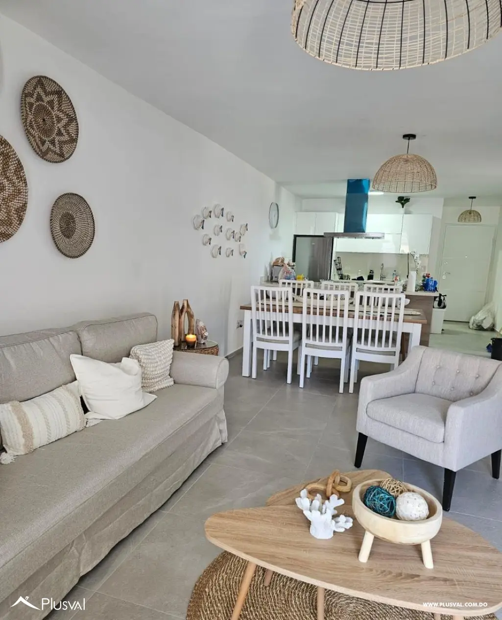 Apartamento 2H- Amueblado en Playa Nueva Romana - Lujo frente al mar 481678