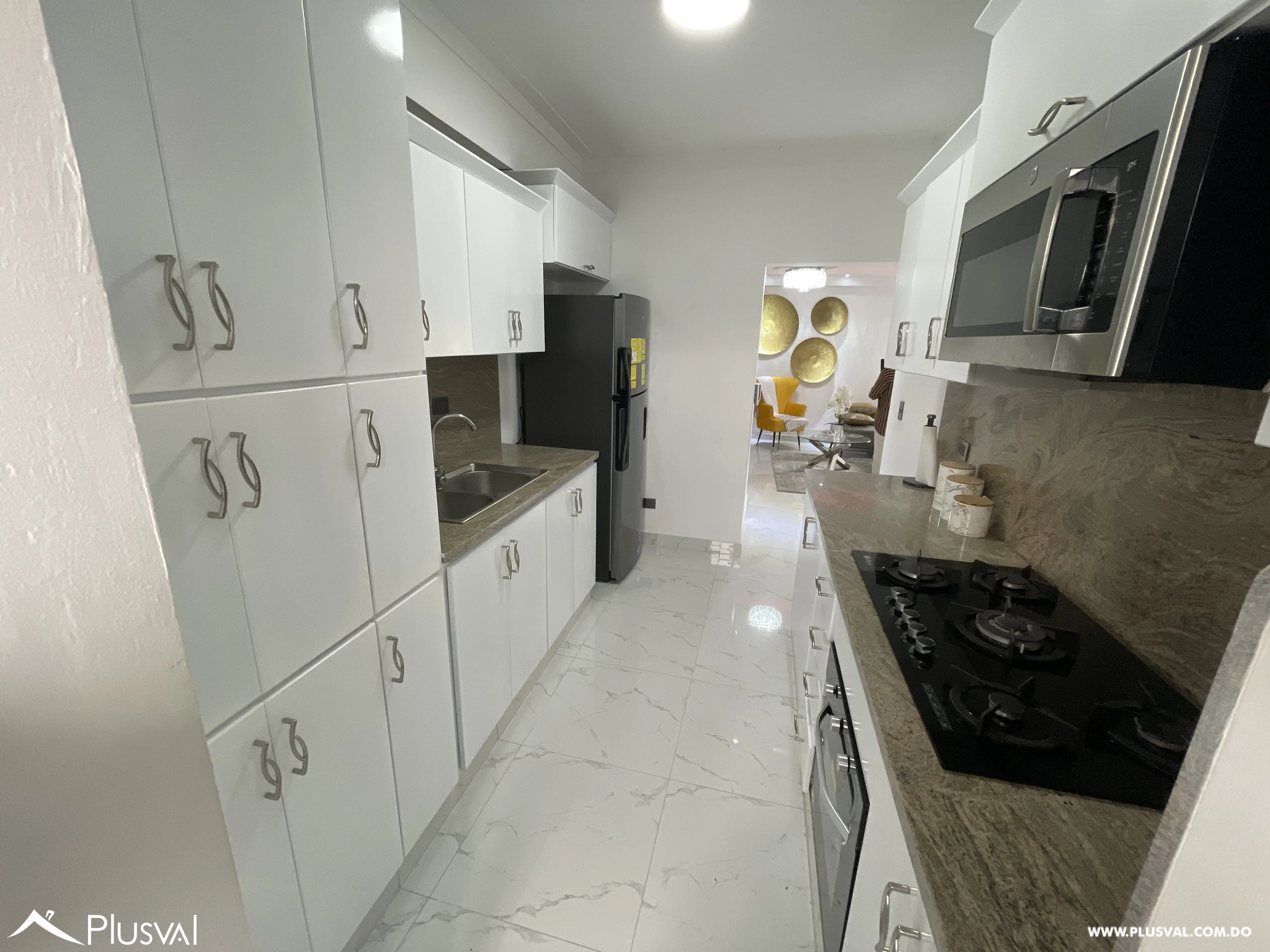 Apartamento en venta amueblado 3Hab · Terraza · Jacuzzi · Gazebo · 2 Parqueos · SDE 499939