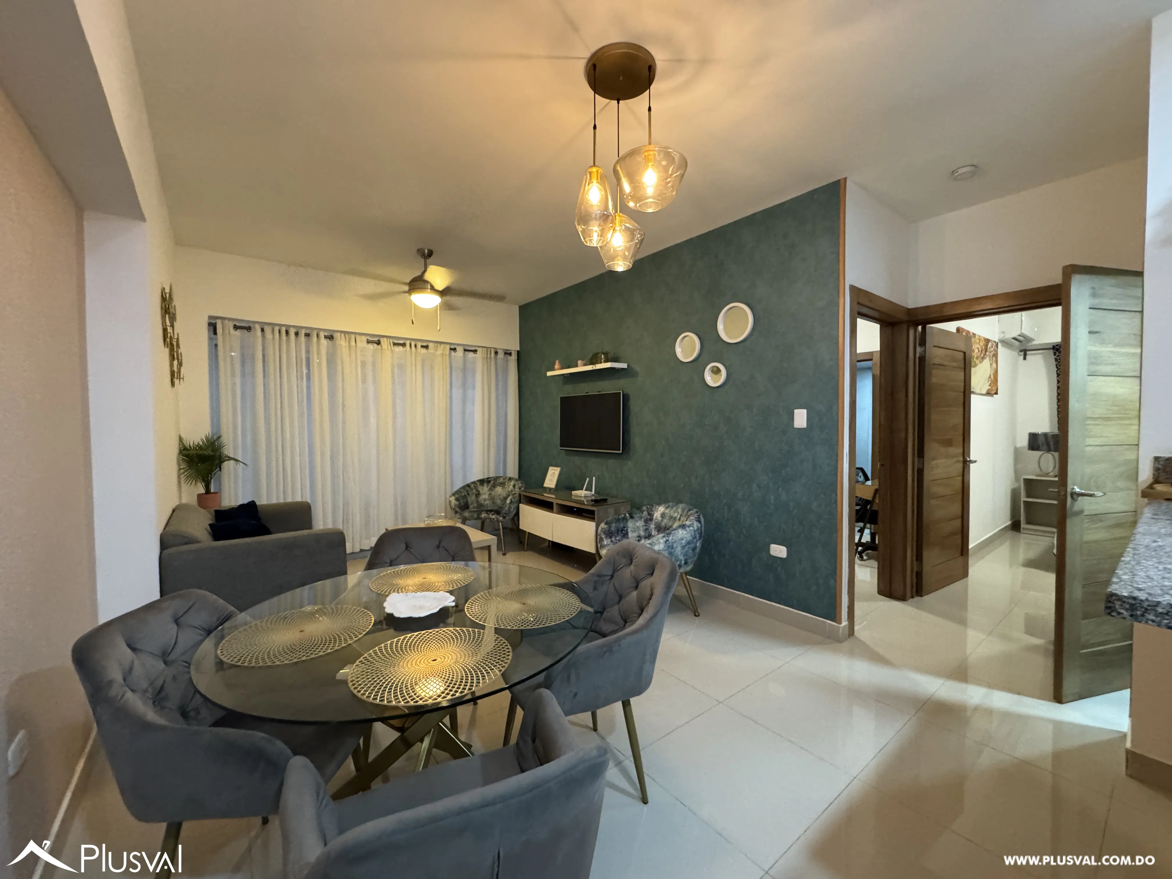 Apartamento amueblado en venta en Zona Universitaria | 2 habitaciones con baño, 2 parqueos, áreas sociales 498304