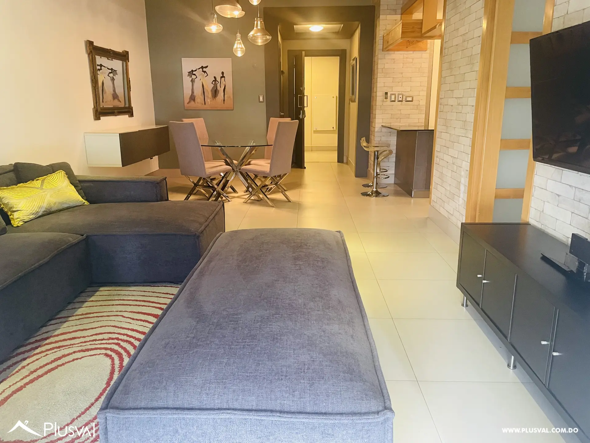 Apartamento Amueblado en alquiler torre moderna 513952