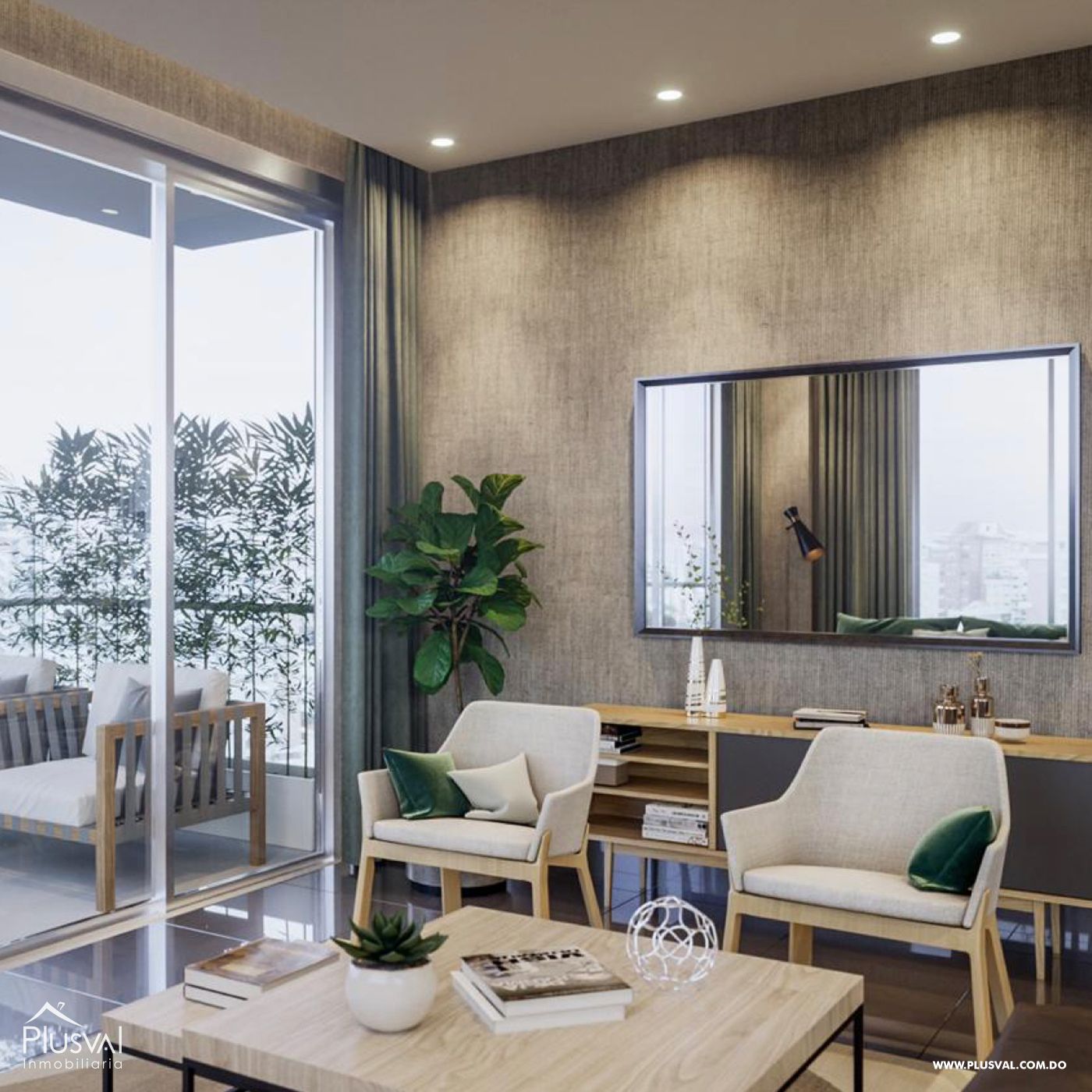 Apartamento en Venta de 2 Habitaciones en Evaristo Morales 267759