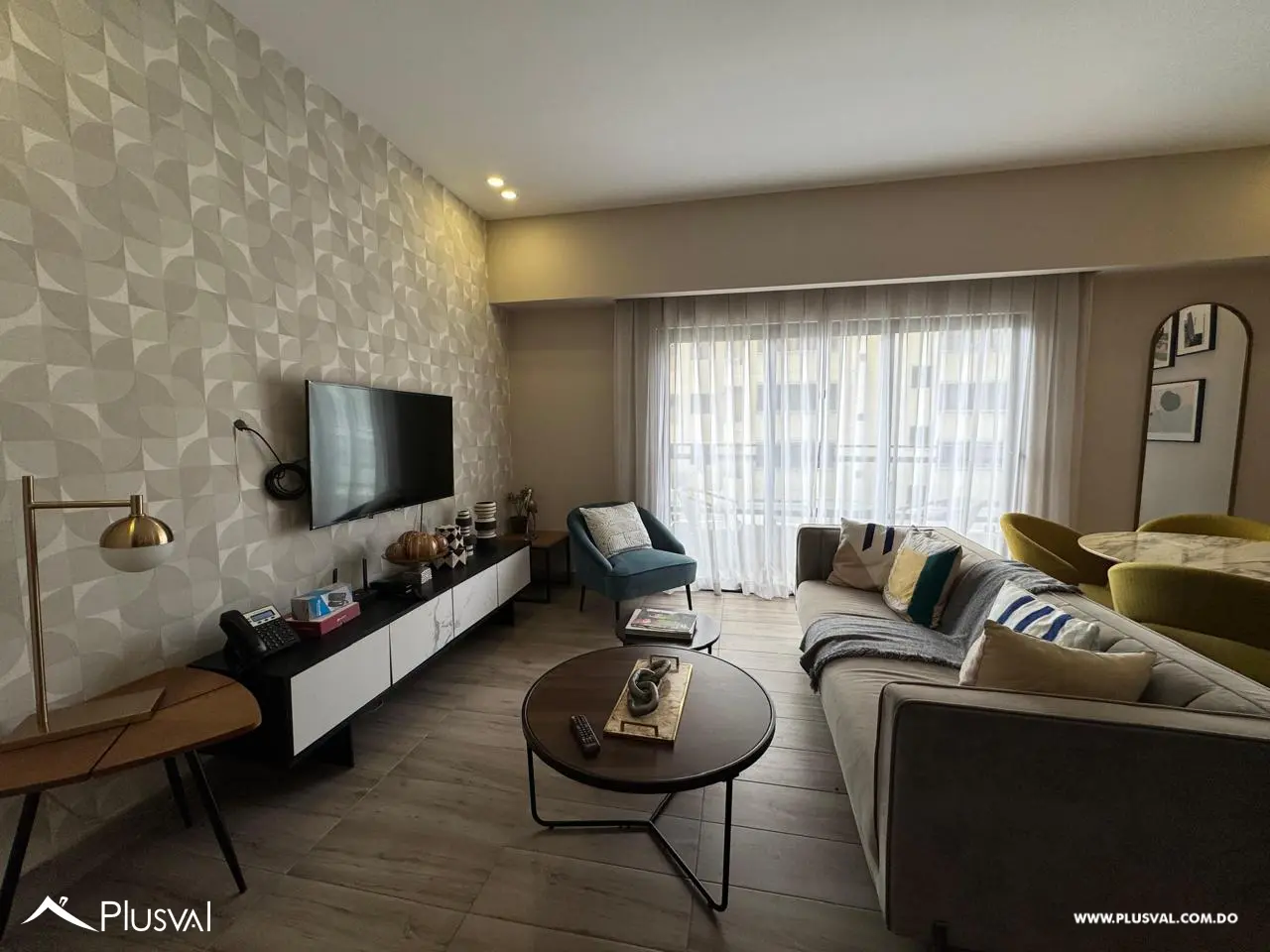 Apartamento en alquiler amueblado en Piantini 491849