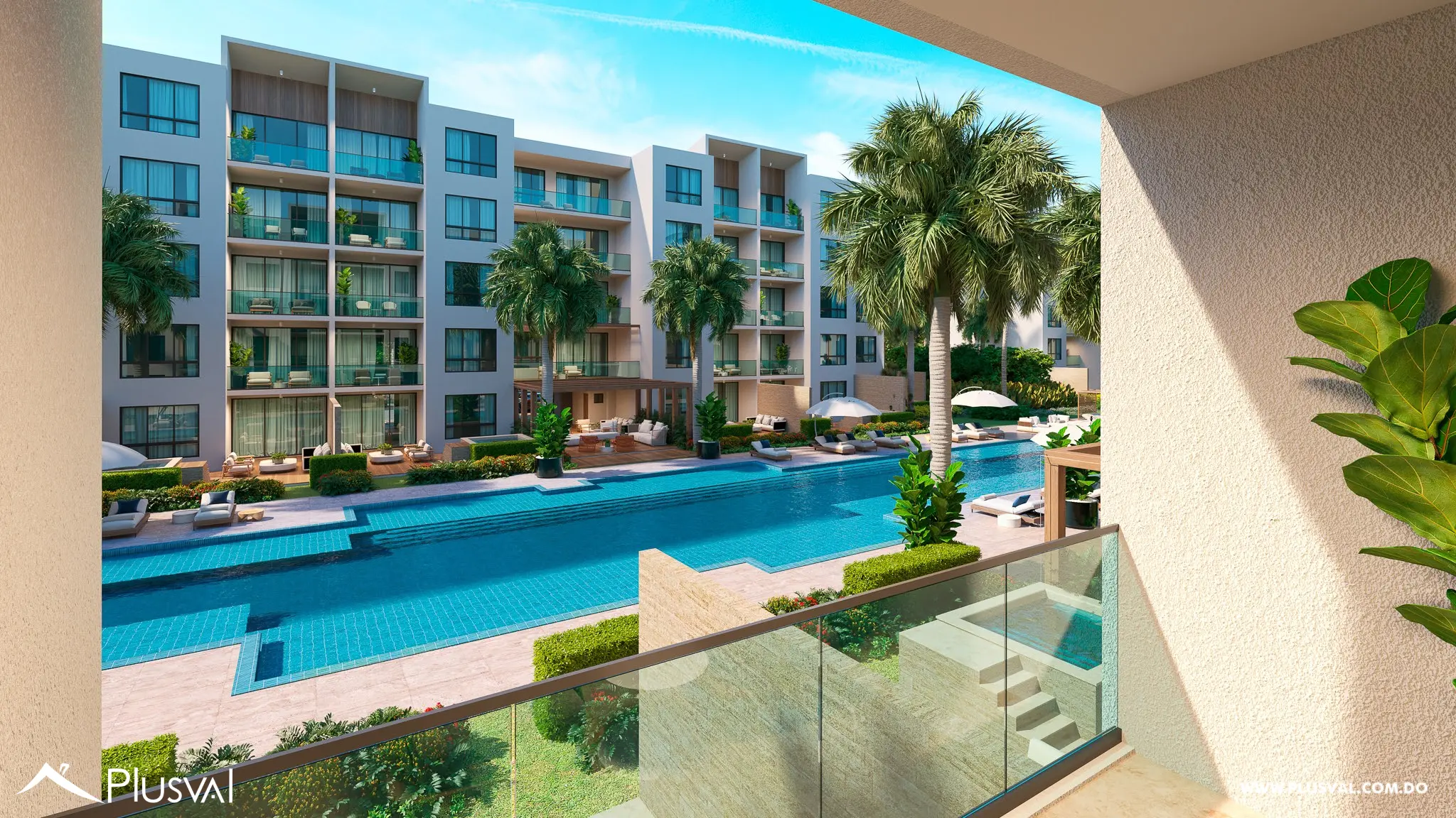 Proyecto de apartamentos de 3 habitaciones en Punta Cana 465885