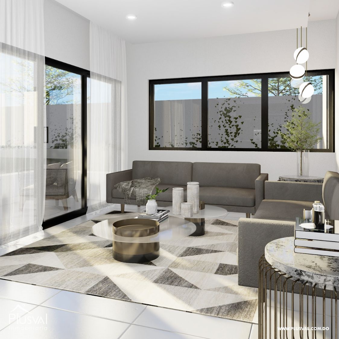 Cuarto nivel tipo PH en proyecto de apartamentos en planos en los Alamos. 316363