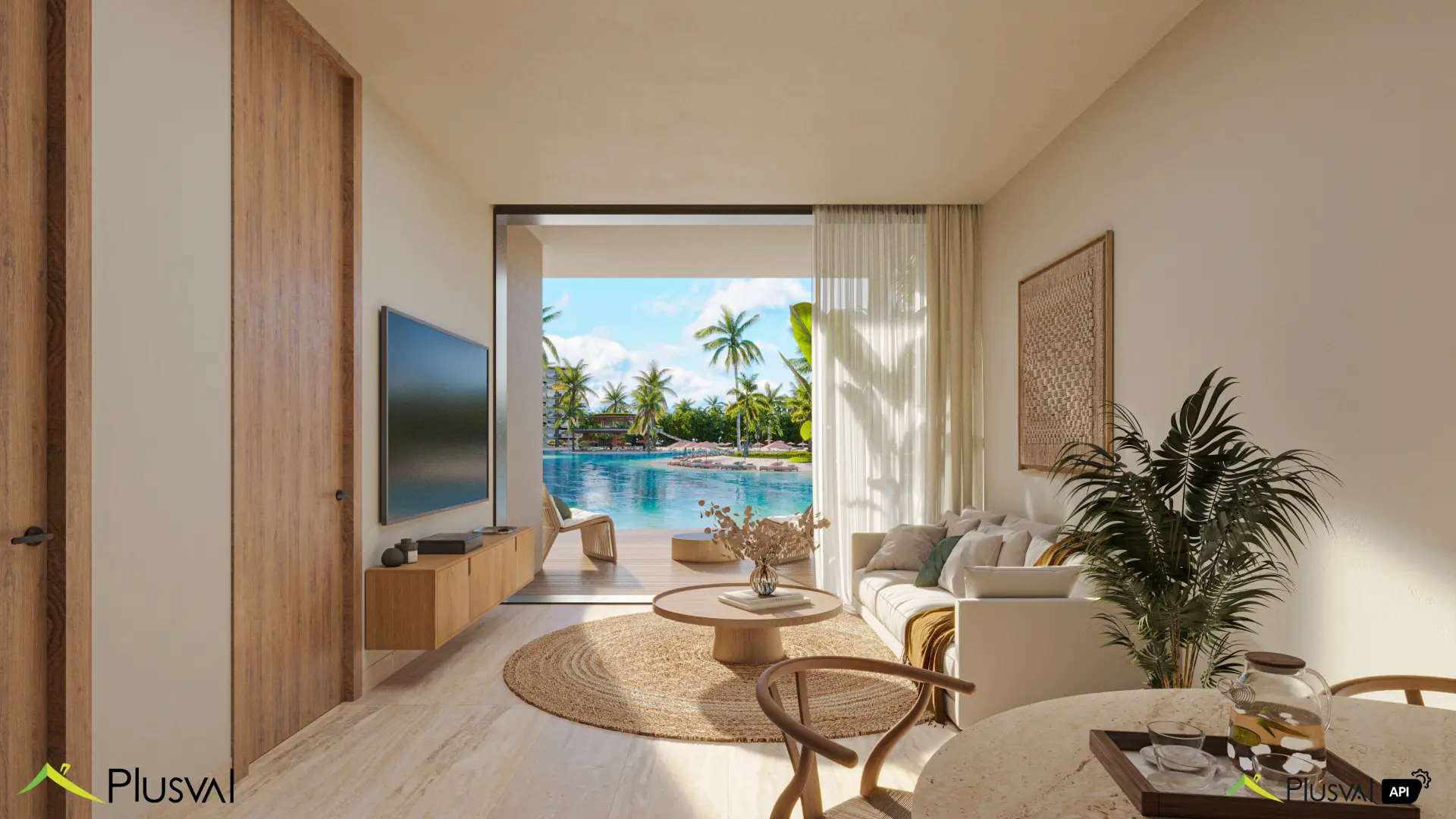Exclusivo proyecto de apartamentos, villas y un apartahotel de lujo en Cap Cana Punta Cana con vista al mar, playa y golf 494039