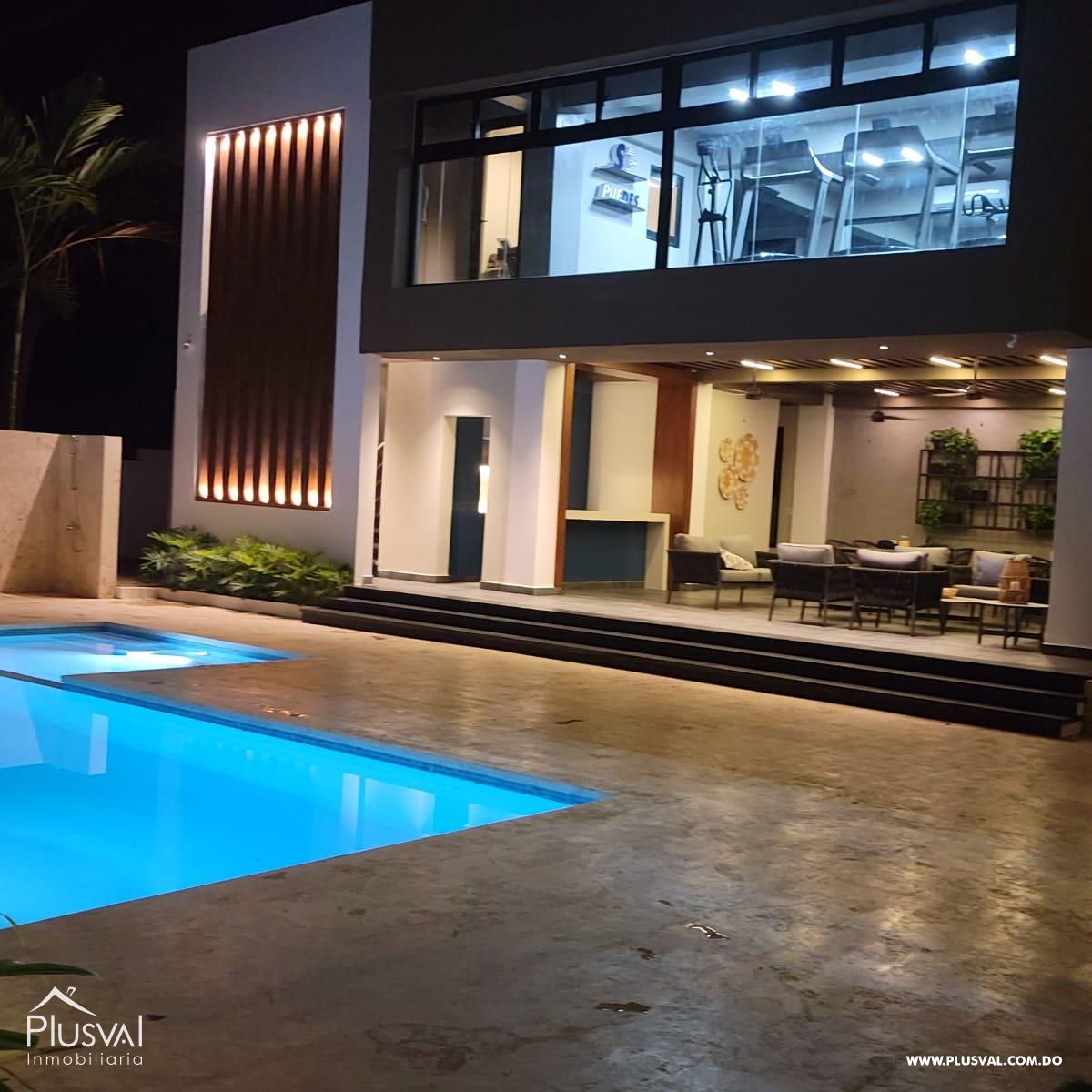 Apartamento en alquiler amueblado en Torre de Lujo. 492055
