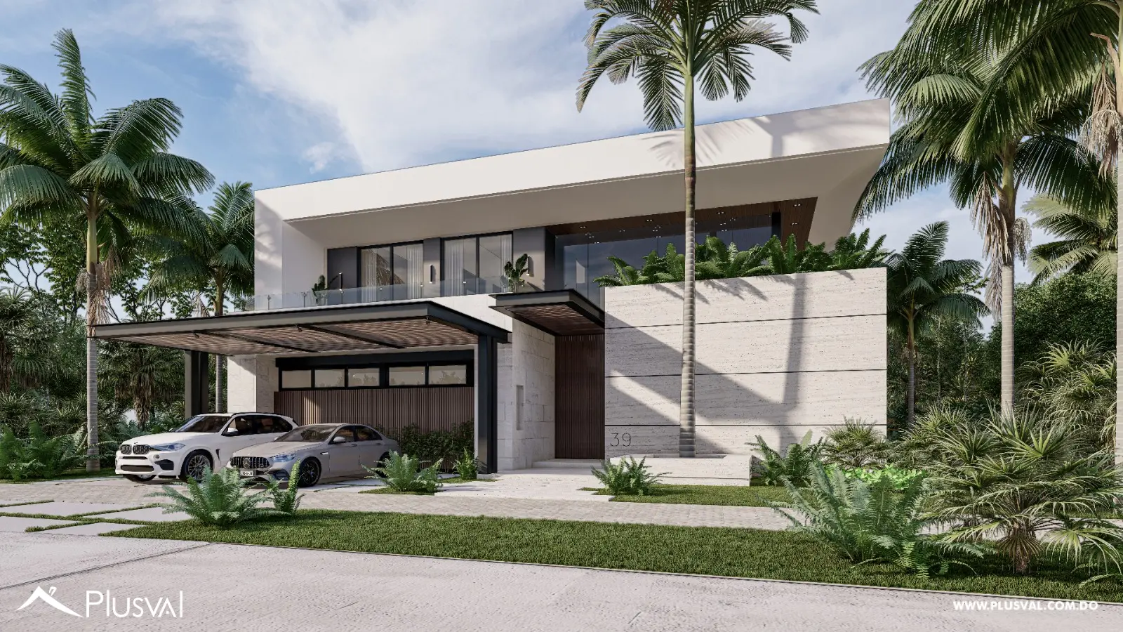Elegantes villas de 2 niveles con 4 habitaciones en Cap Cana, dentro de un entorno privado y exclusivo 461945