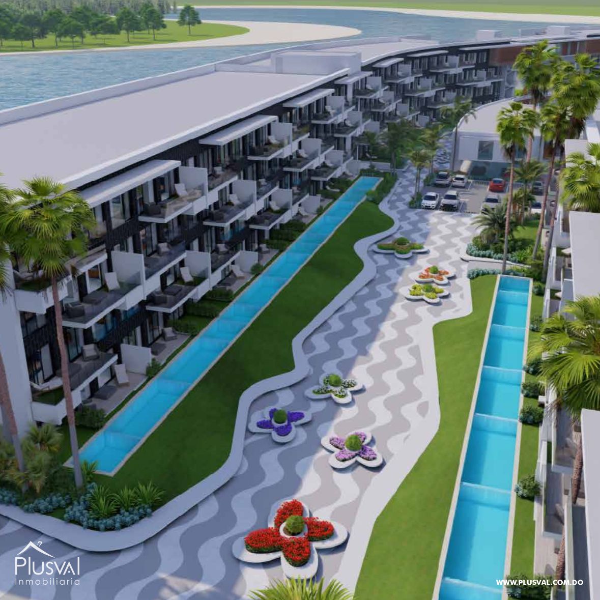 Apartamento en venta con terraza en Vista Cana 412831