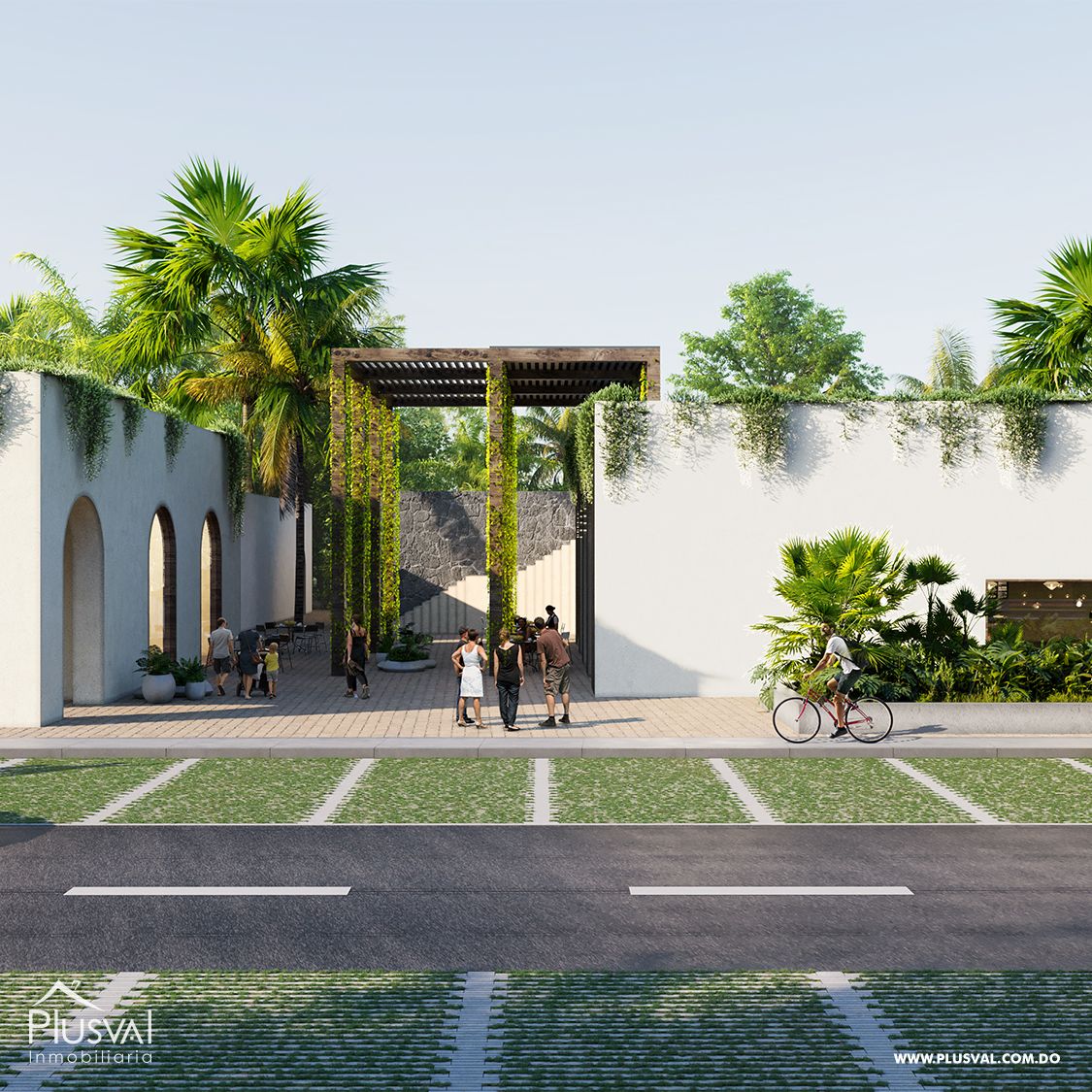 Complejo residencial de Solares en Downtown estilo Resort 323424