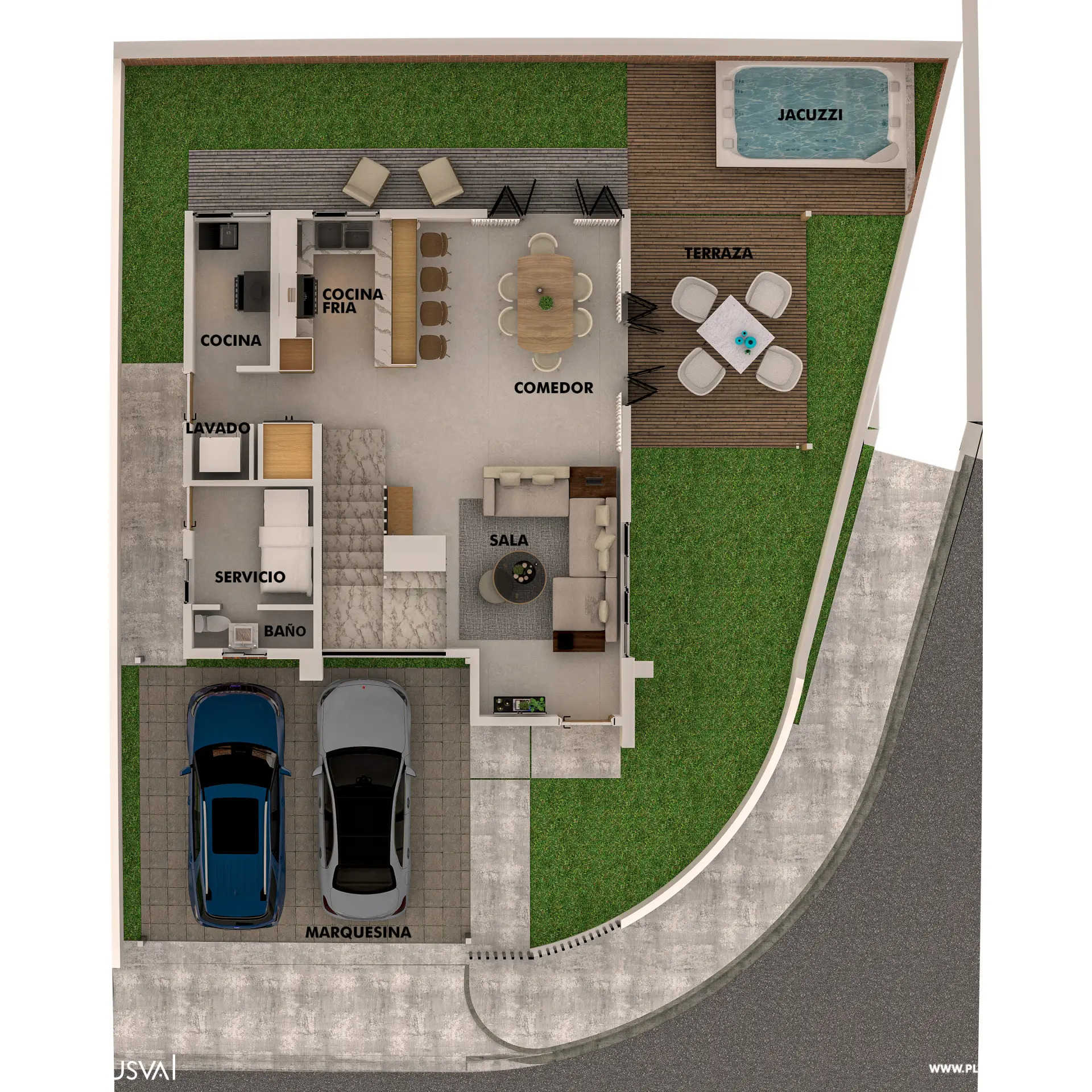 Proyecto Exclusivo de 7 Casas con Patio en Cuesta Brava 500623