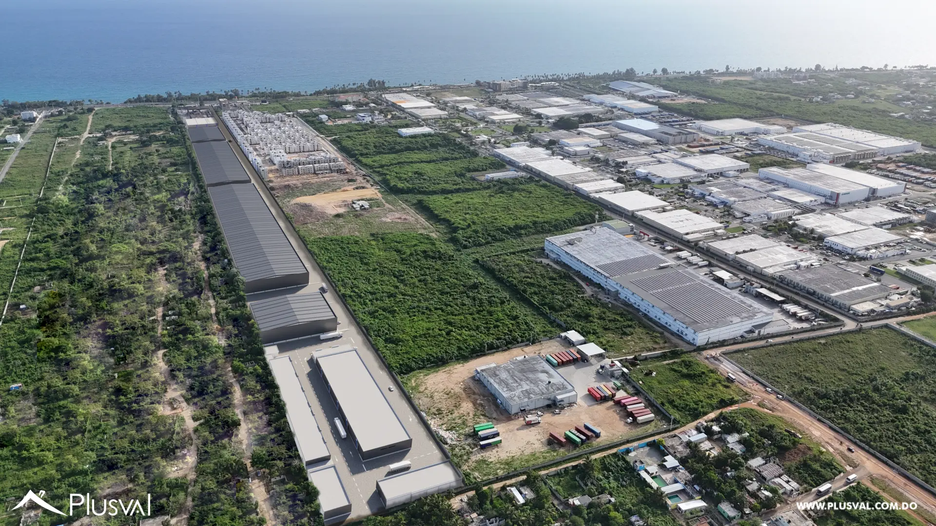 Naves industriales en renta a 4 minutos del Aeropuerto Internacional de Las Americas 495777