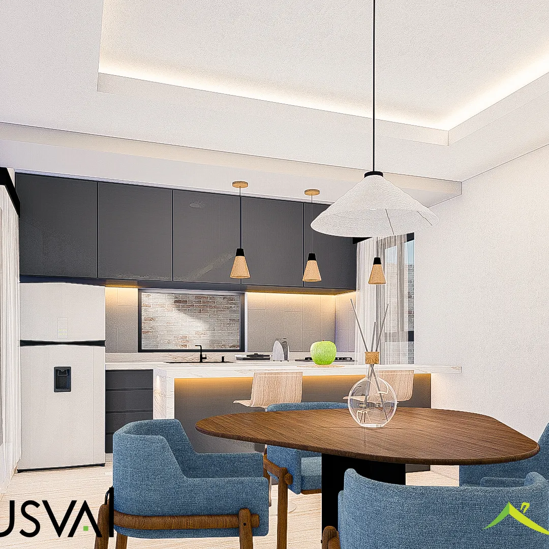 Proyecto de villas de dos niveles en  Bávaro Punta Cana 393191
